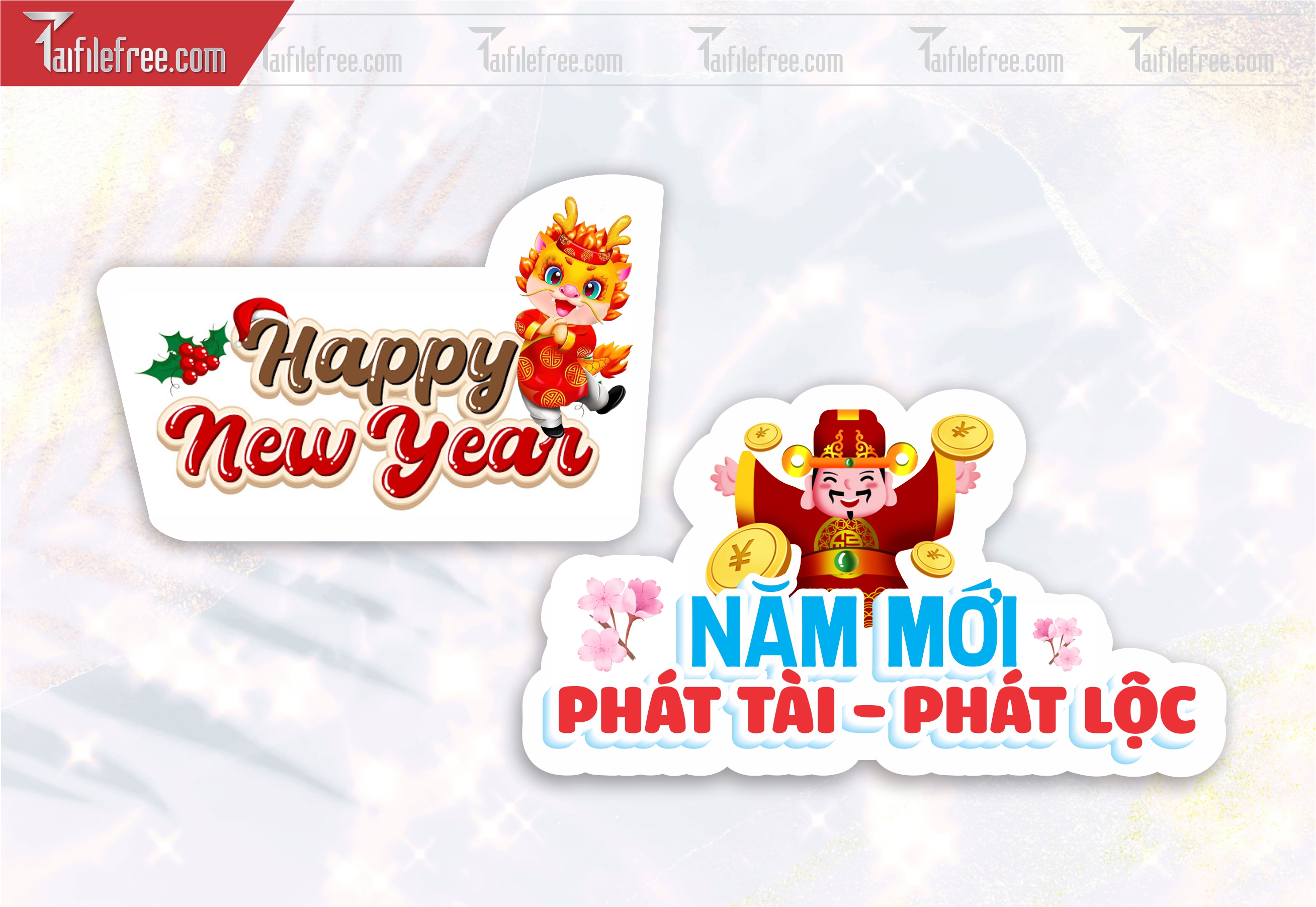 Mẫu Hashtag Tết Năm Mới Phát Tài Phát Lộc_HTT13