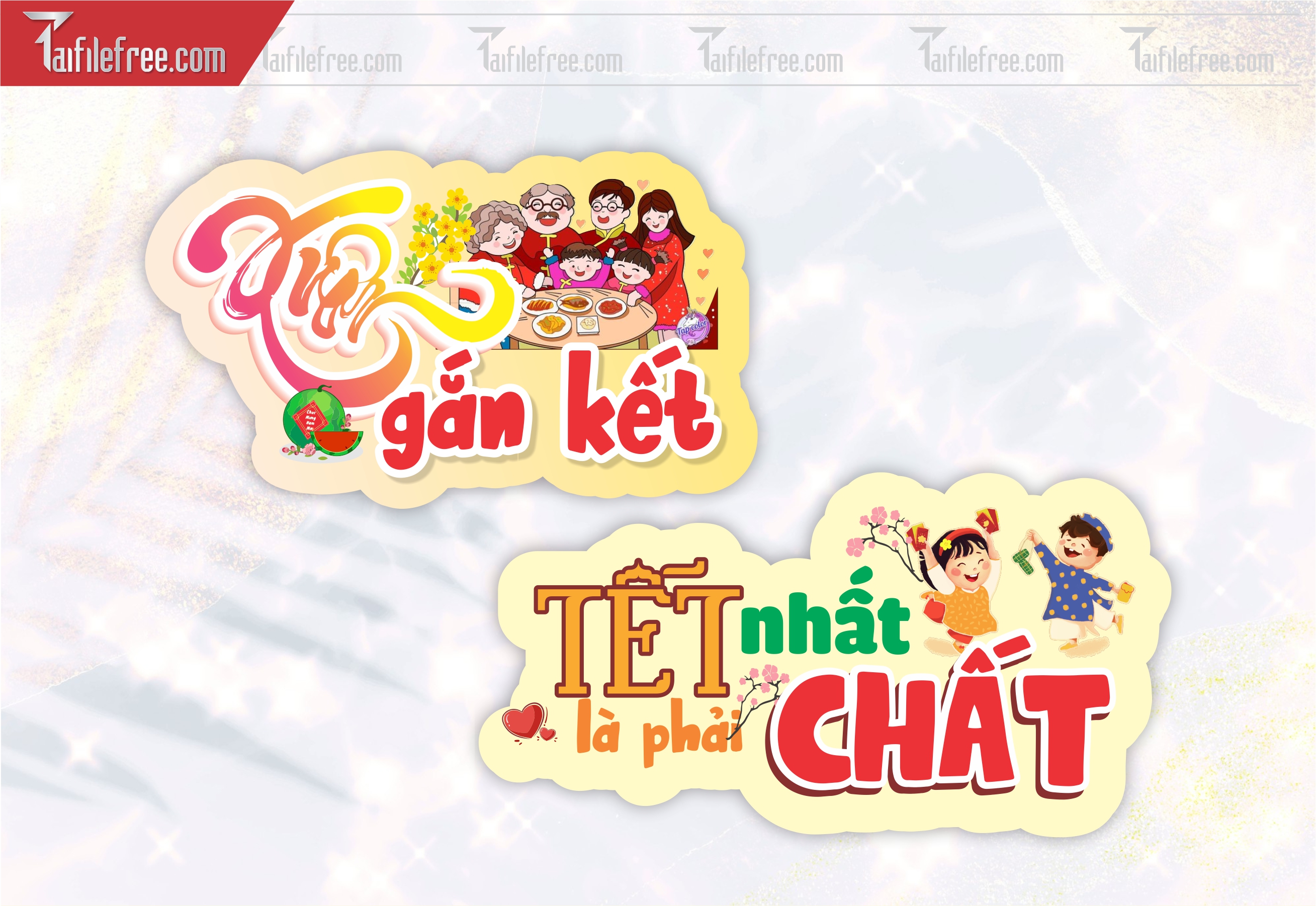 Mẫu Hashtag Tết , Xuân Gắn Kết_HTT17