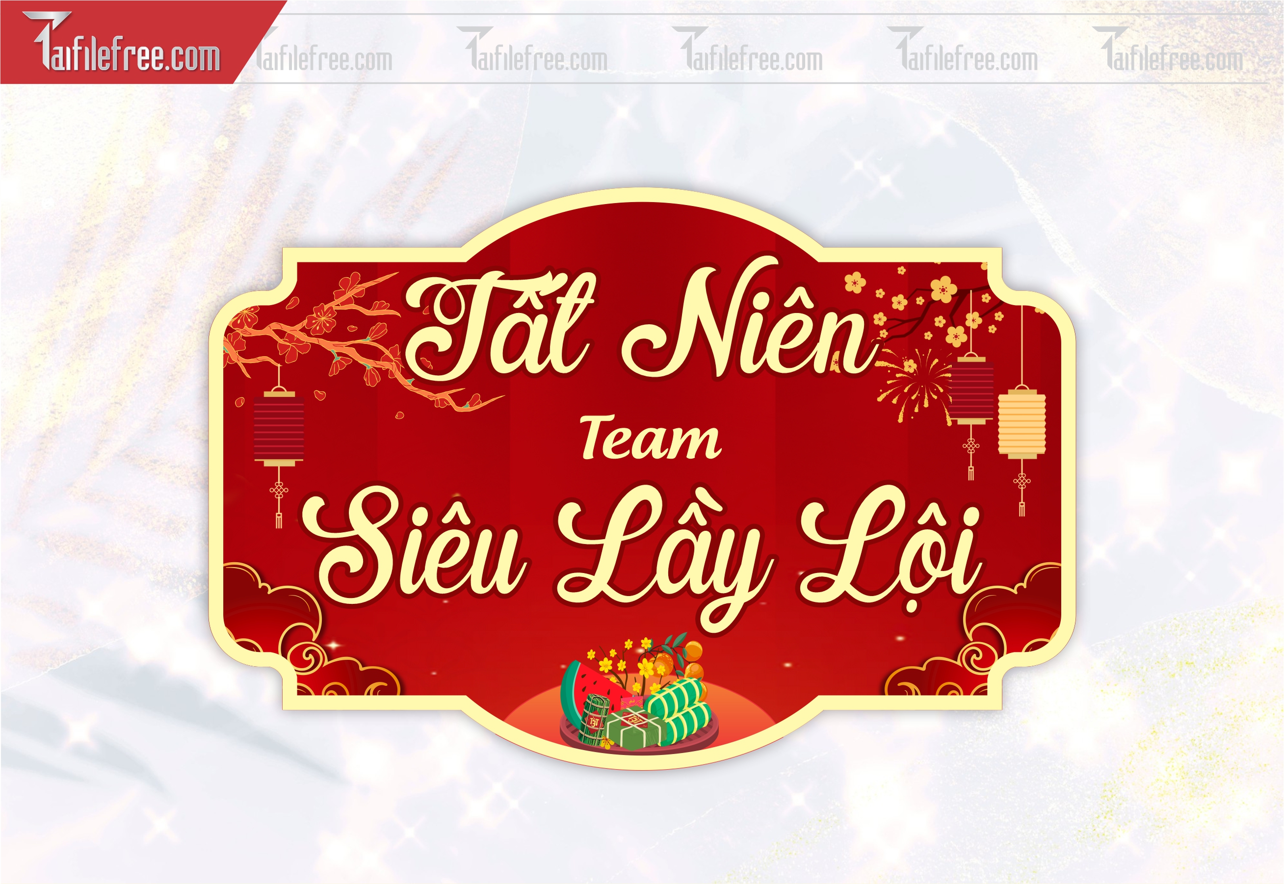 Mẫu Hashtag Tất Niên Siêu Lầy Lội_HTT44