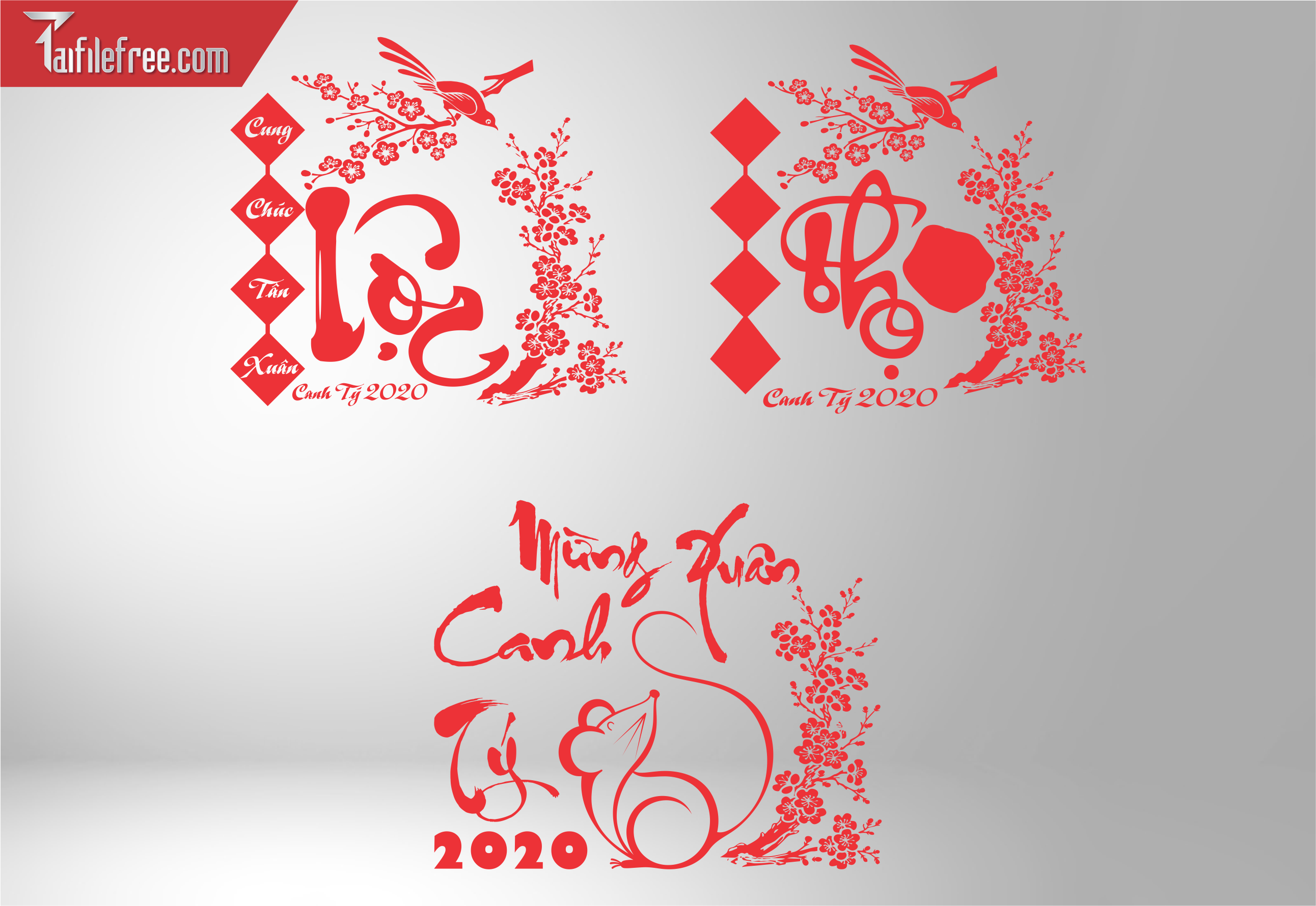 File khắc dưa hấu tết Vector KD13
