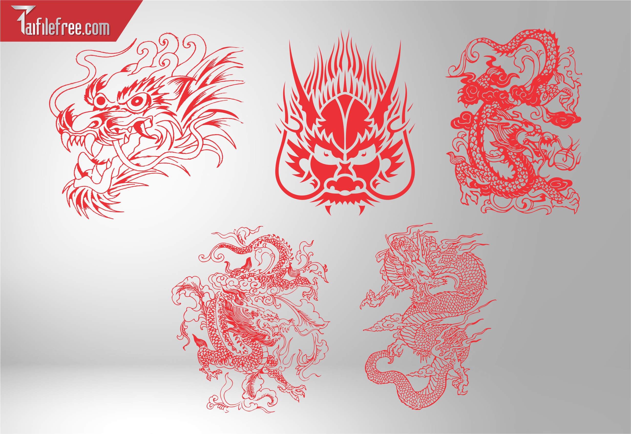 File khắc dưa hấu tết Vector KD18
