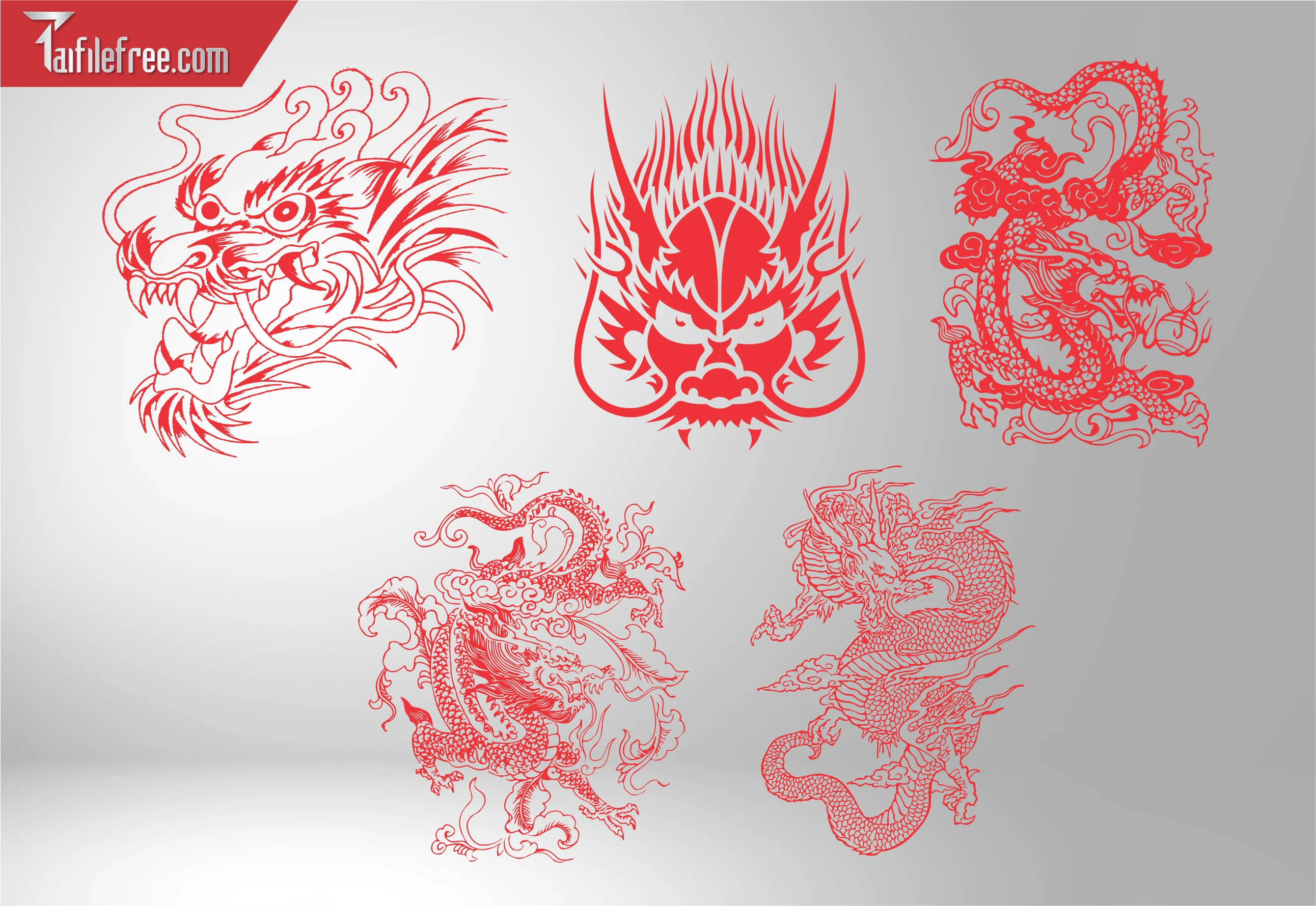 File khắc dưa hấu tết Vector KD18
