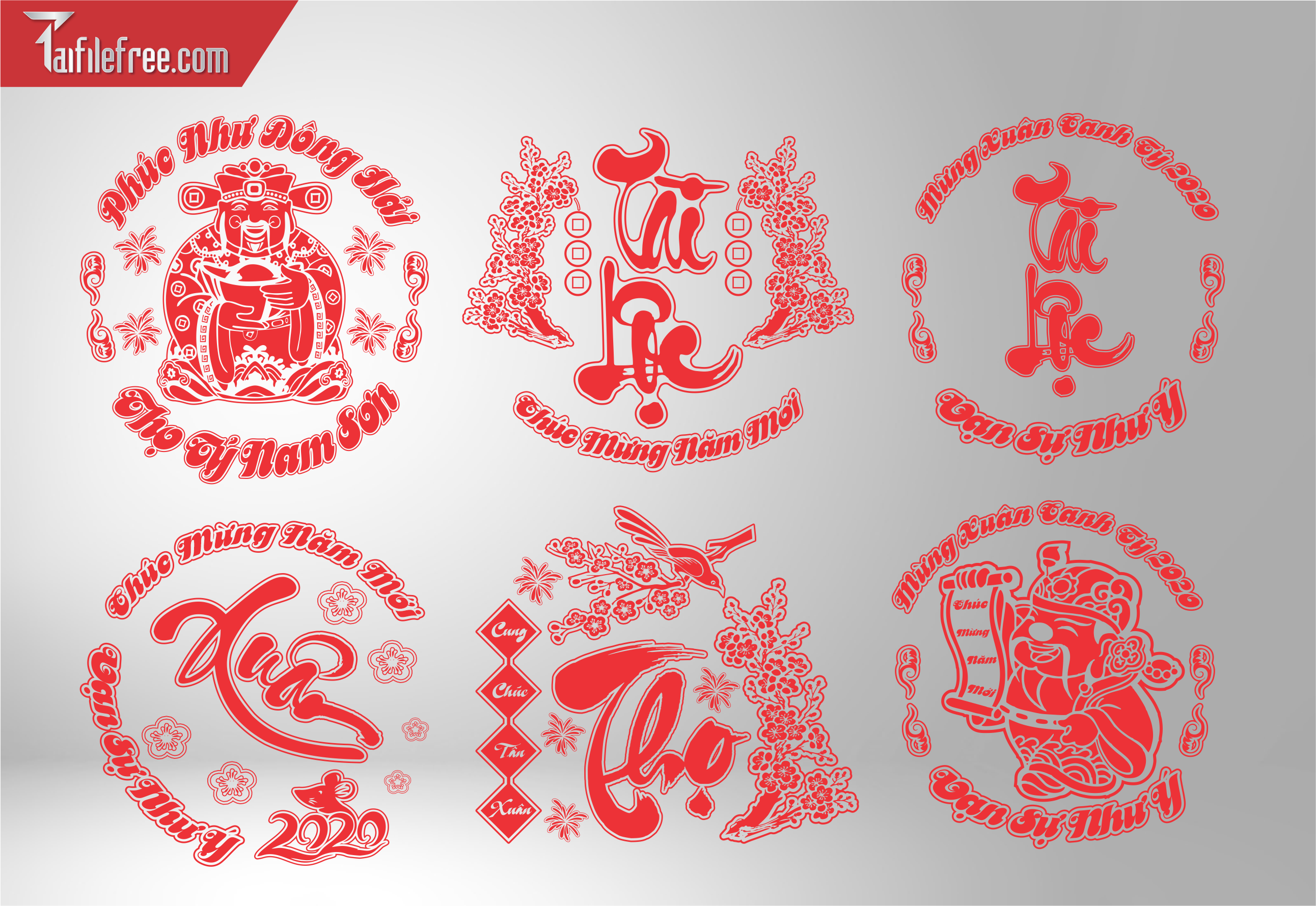 File khắc dưa hấu tết Vector KD22