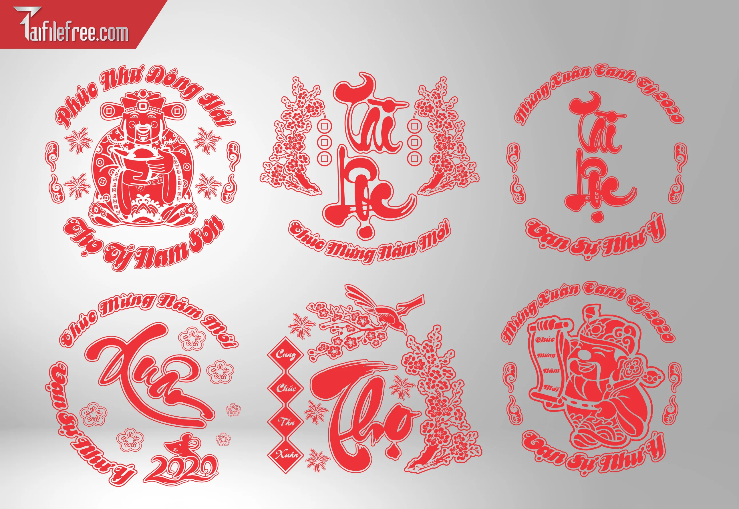 File khắc dưa hấu tết Vector KD22