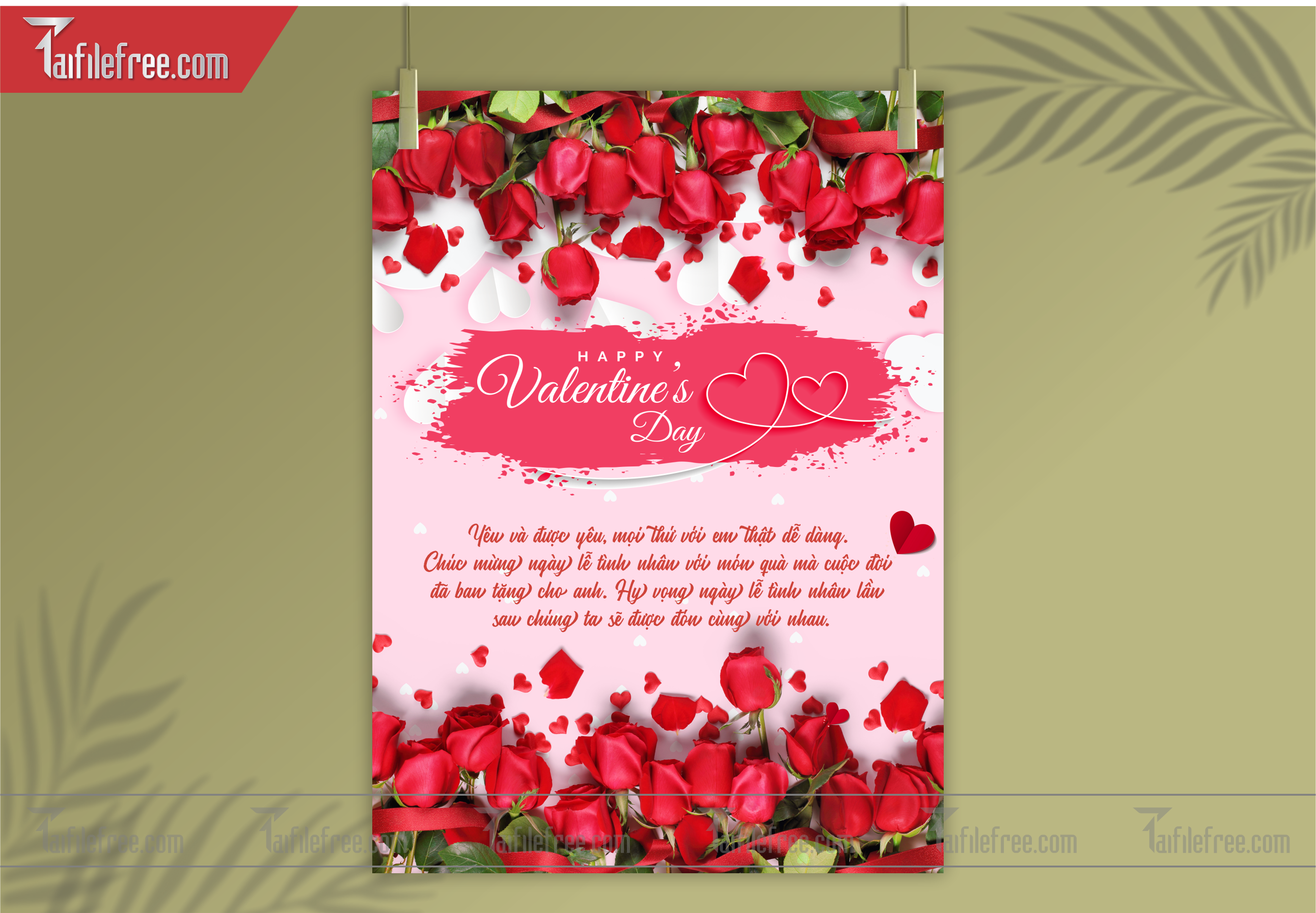 Mẫu Thiết Kế Banner Ngày Valentine 14-02_L02