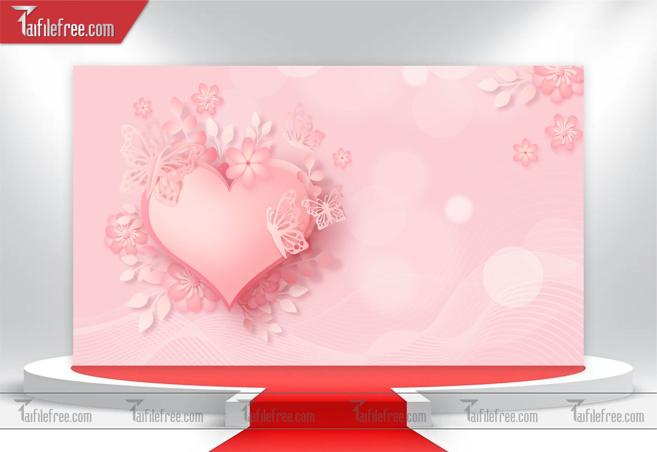 Mẫu Thiết Kế Background Ngày Valentine 14-02_L15
