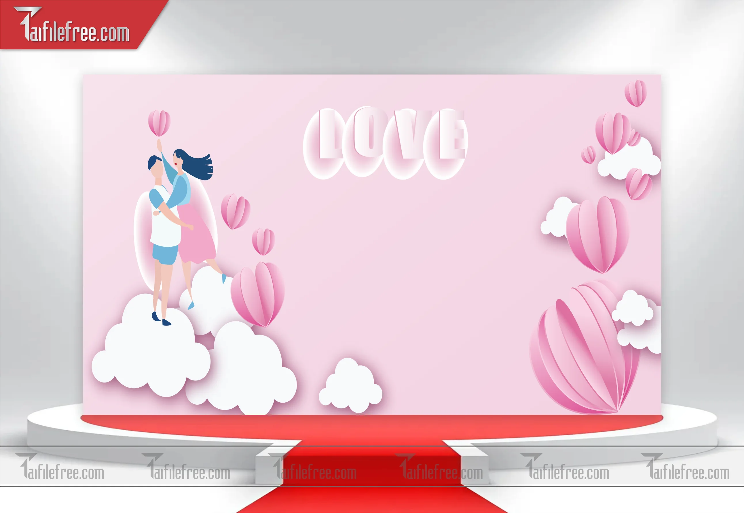 Mẫu Thiết Kế Background Ngày Valentine 14-02_L18