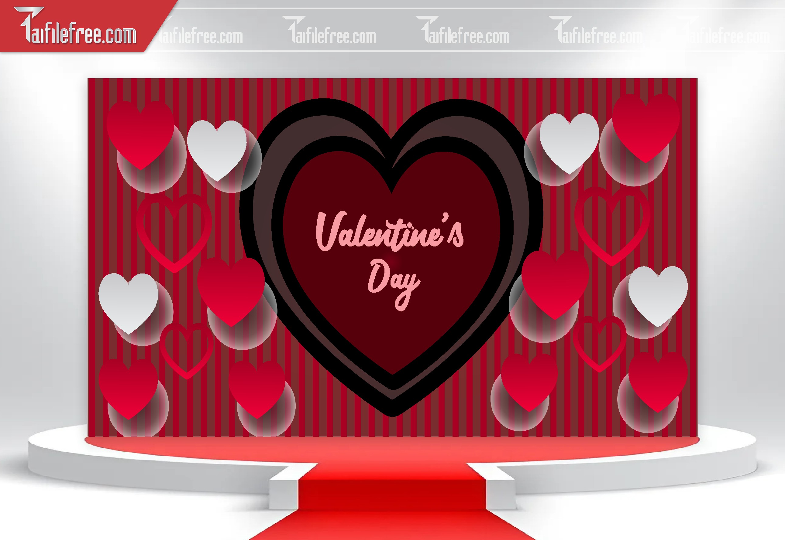 Mẫu Thiết Kế Background Ngày Valentine 14-02_L19