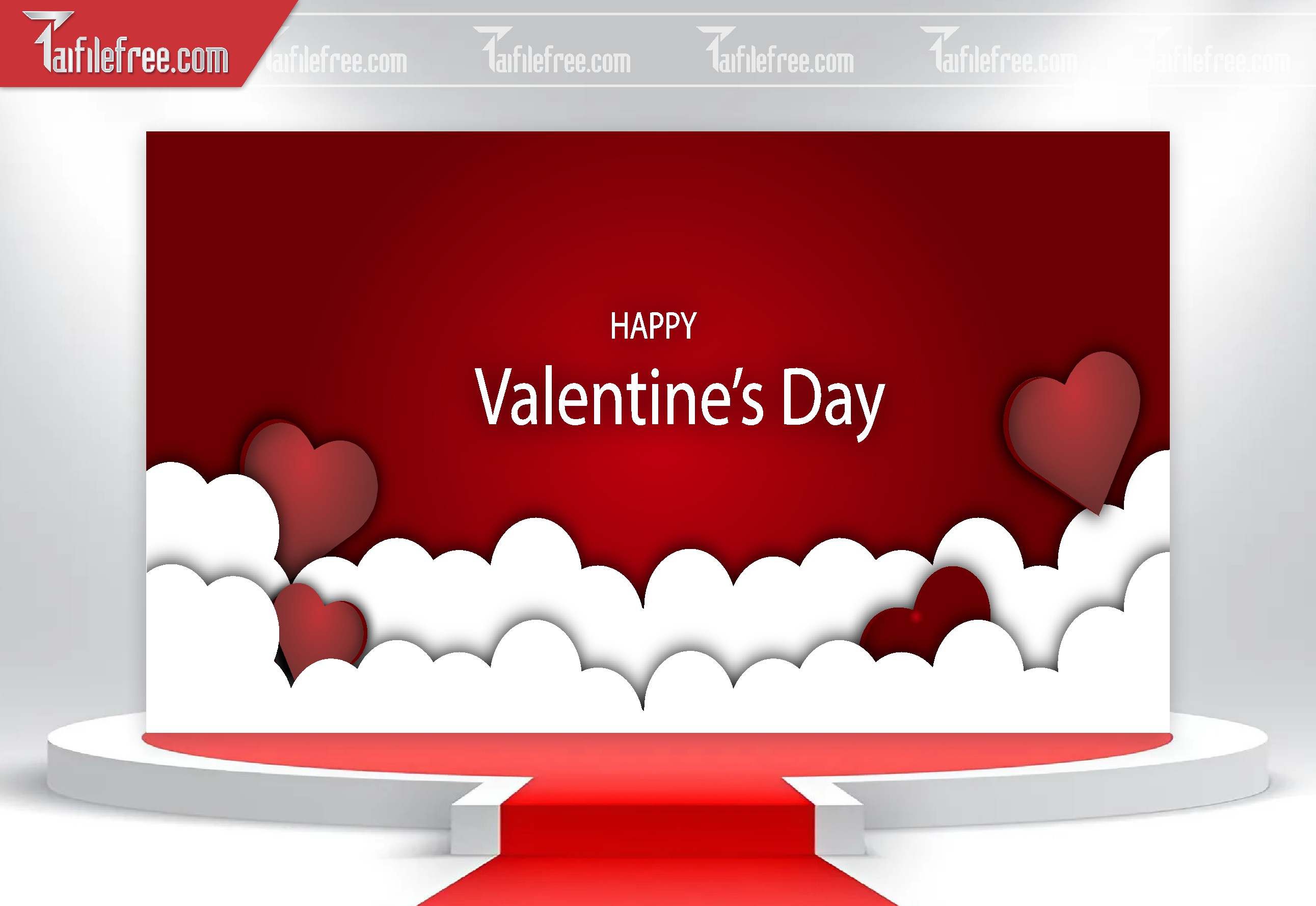 Mẫu Thiết Kế Background Ngày Valentine 14-02_L20