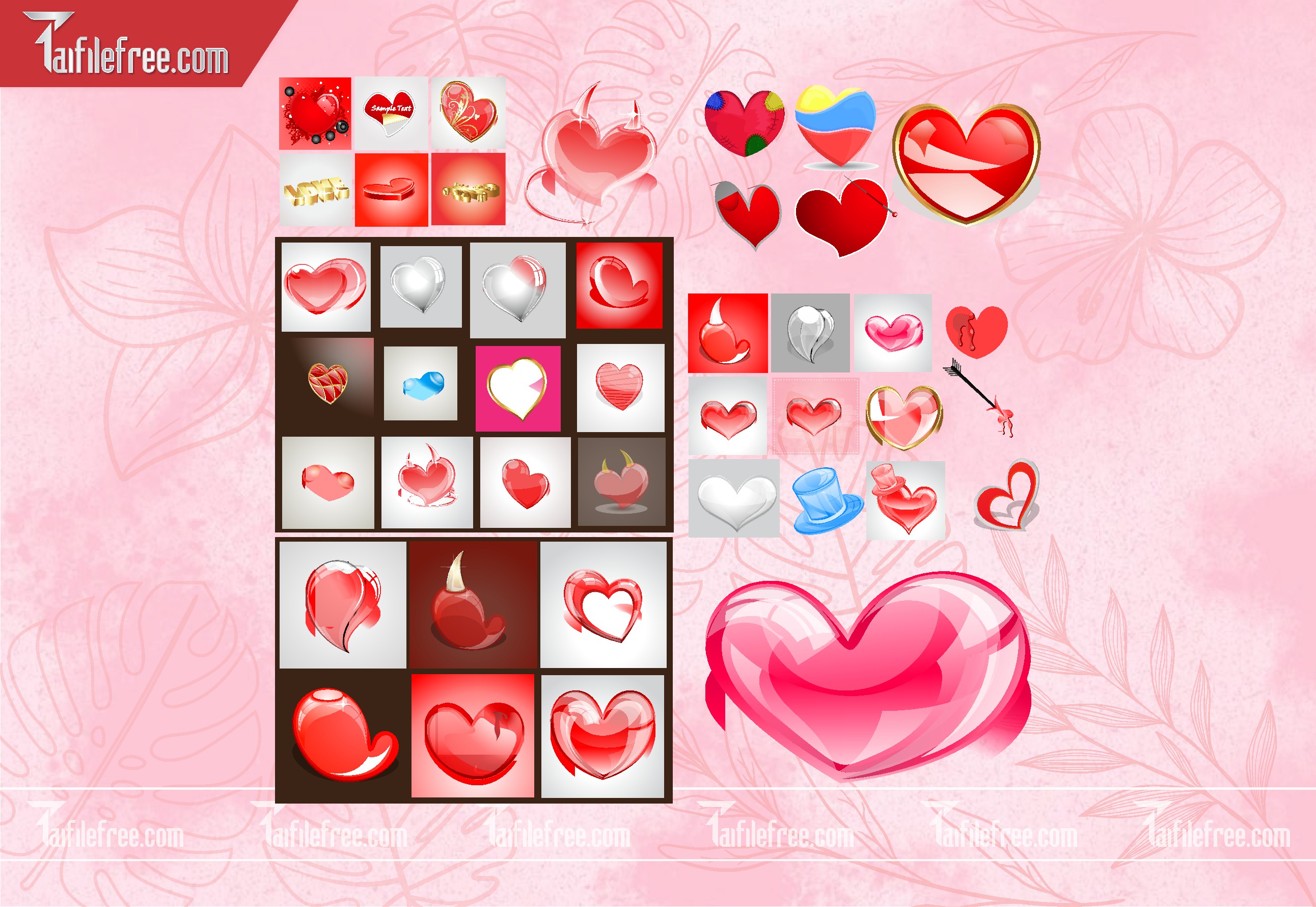 Mẫu Thiết Kế Background Ngày Valentine 14-02_L22