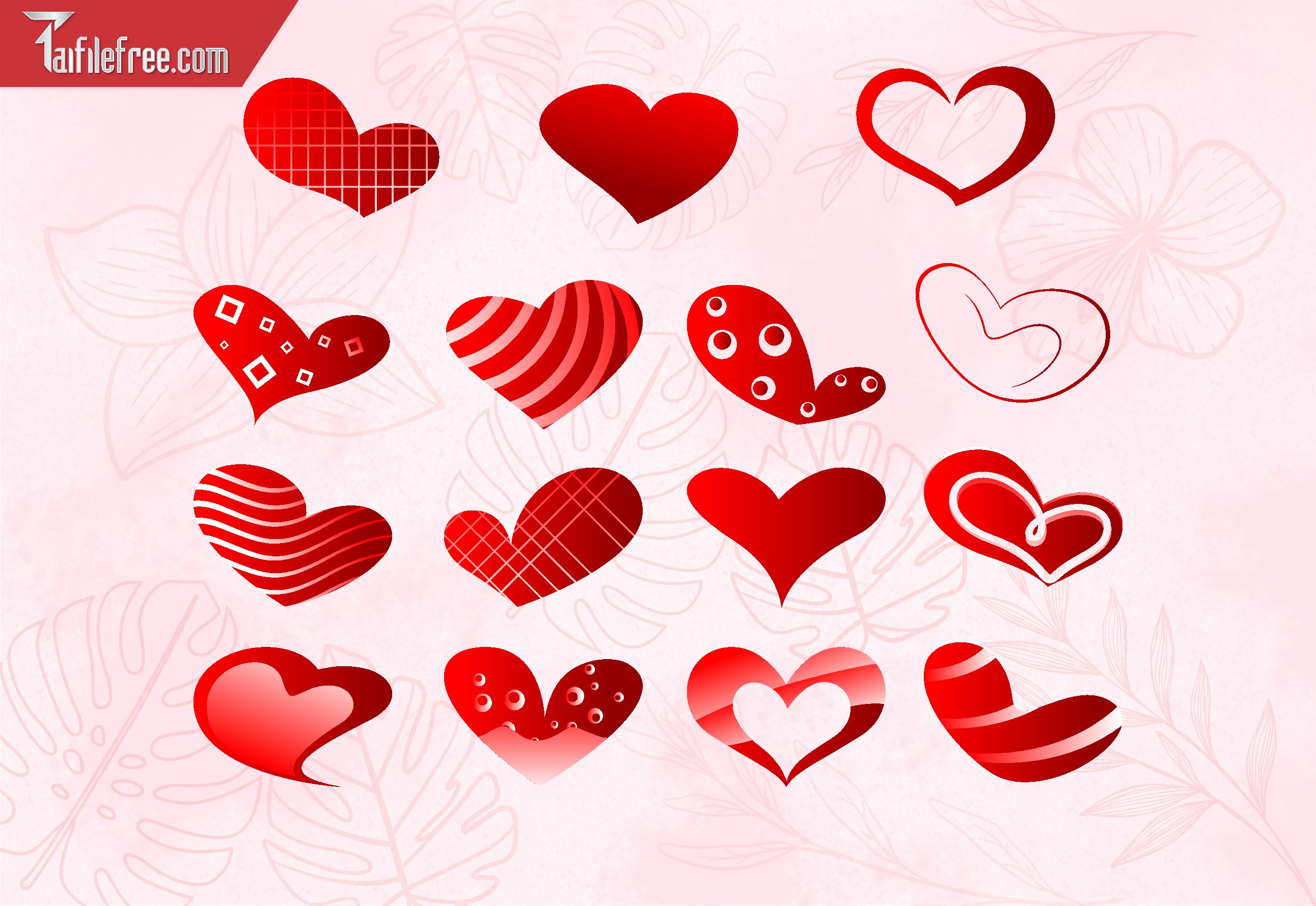 Mẫu Thiết Kế Background Ngày Valentine 14-02_L24