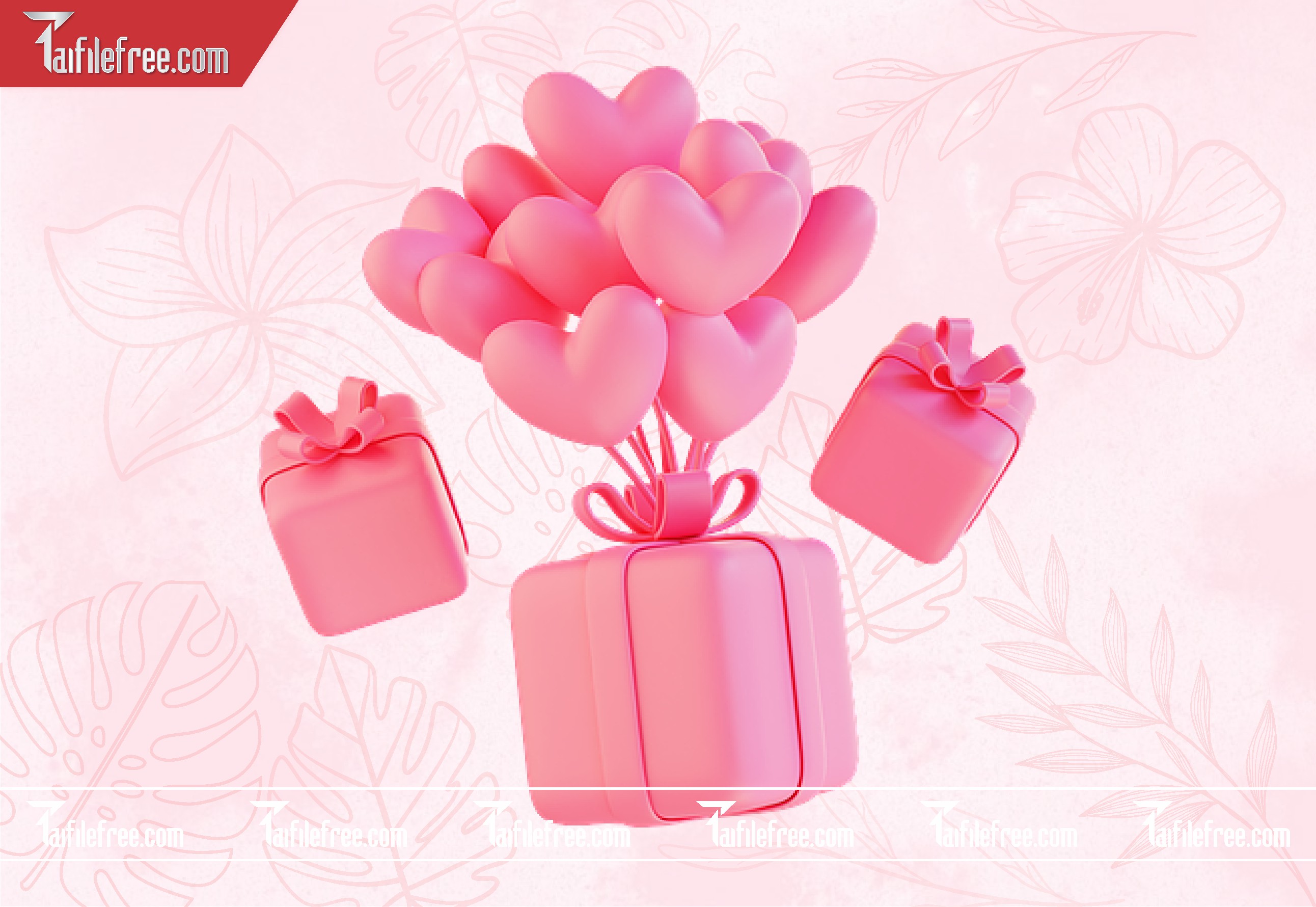 Mẫu Thiết Kế Background Ngày Valentine 14-02_L25
