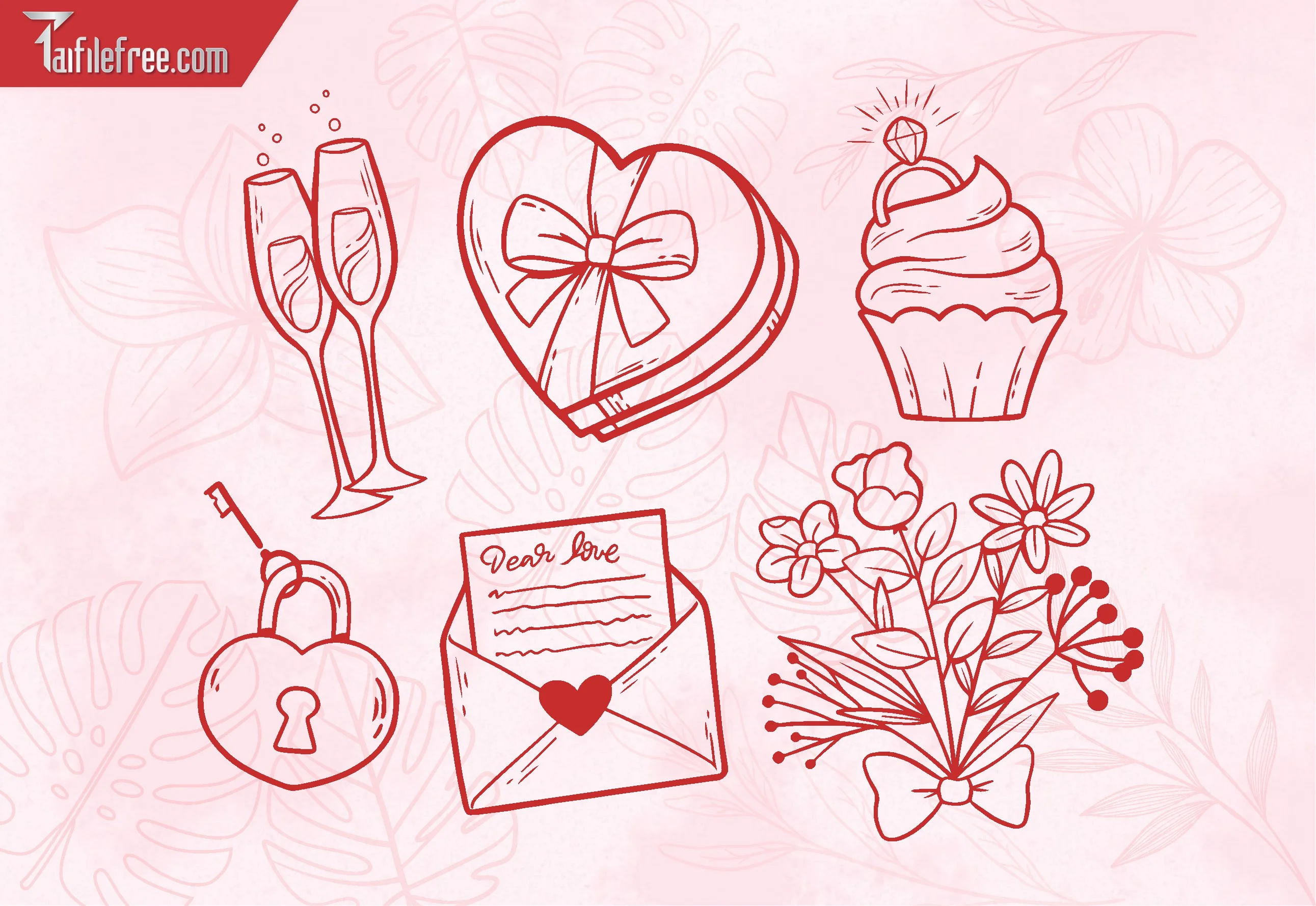Mẫu Thiết Kế Trang Trí Ngày Valentine 14-02_L39