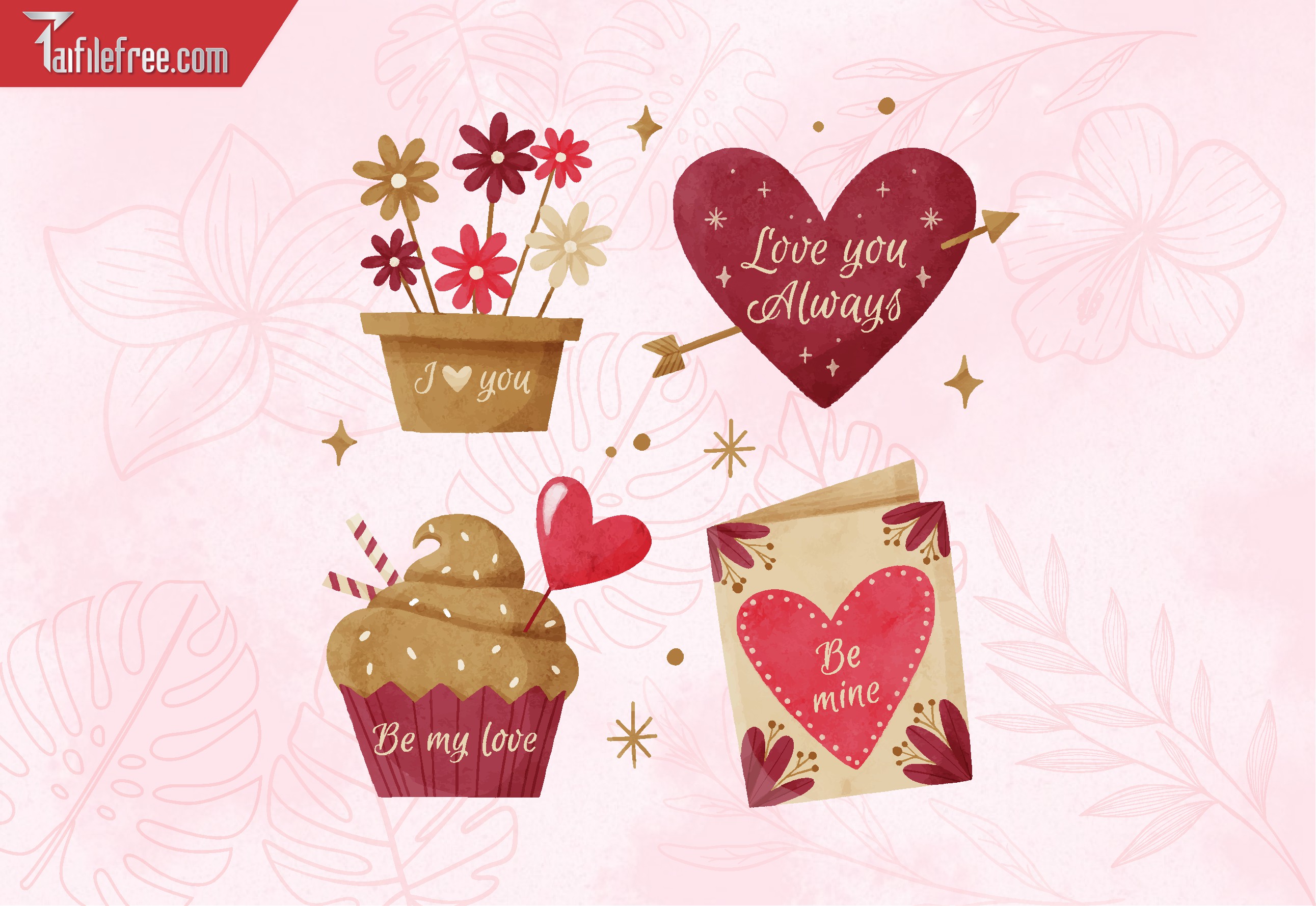Mẫu Thiết Kế Trang Trí Ngày Valentine 14-02_L41