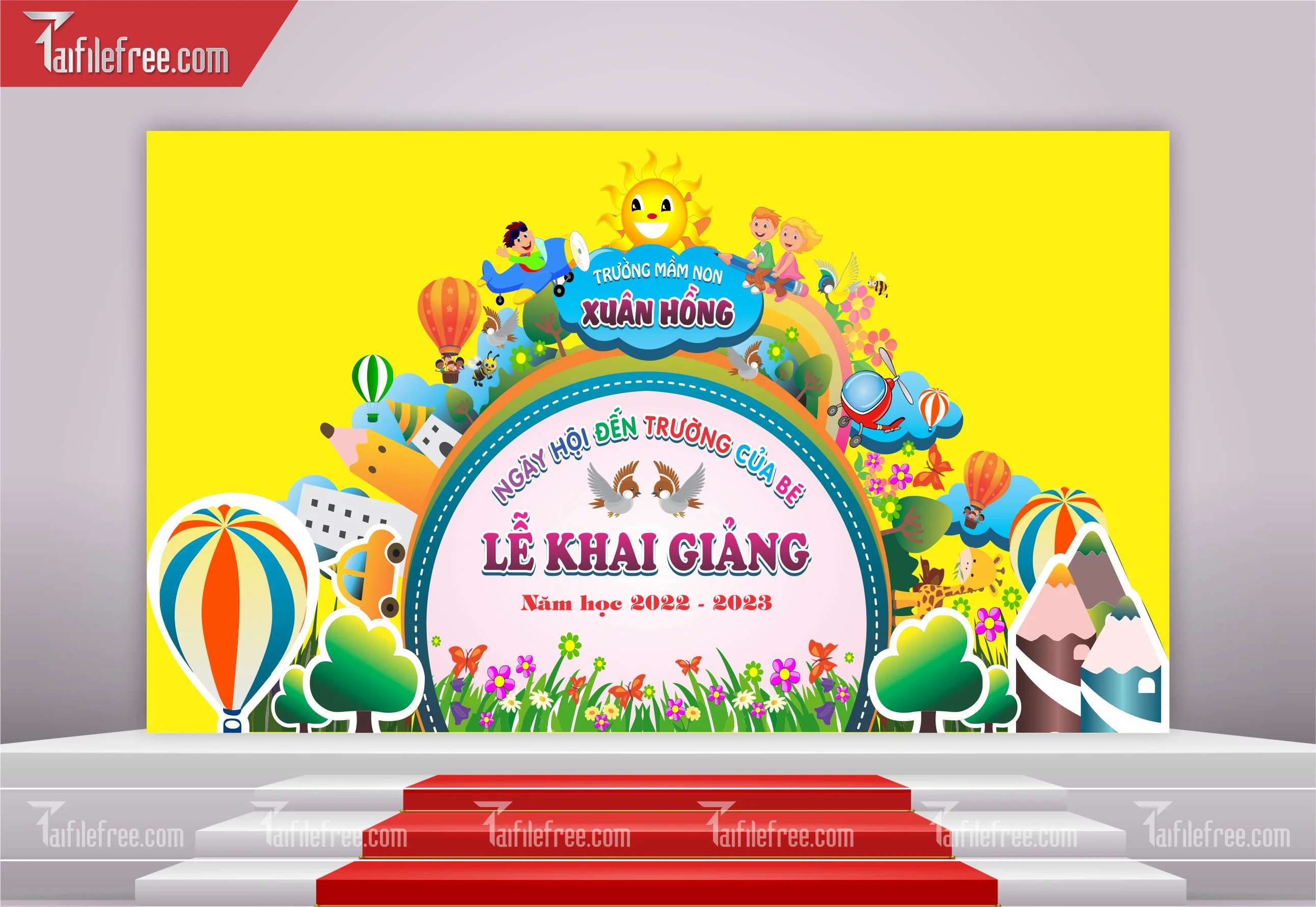 Maket Lễ Khai Giảng Năm Học_LG01