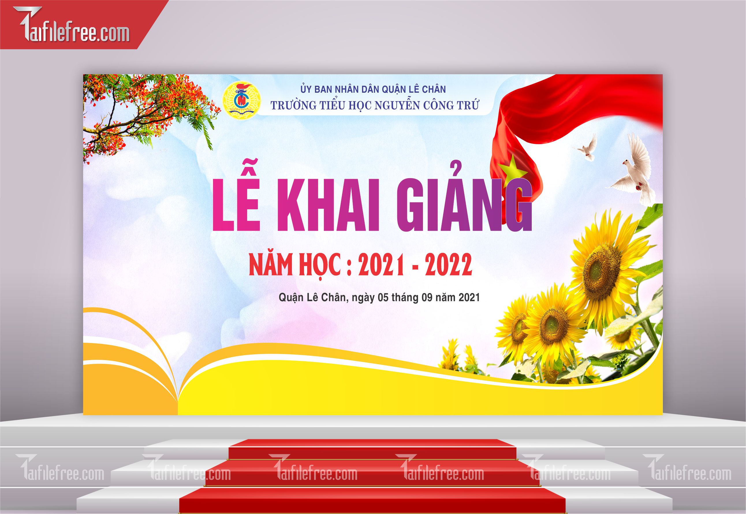 Maket Lễ Khai Giảng Năm Học_LG02