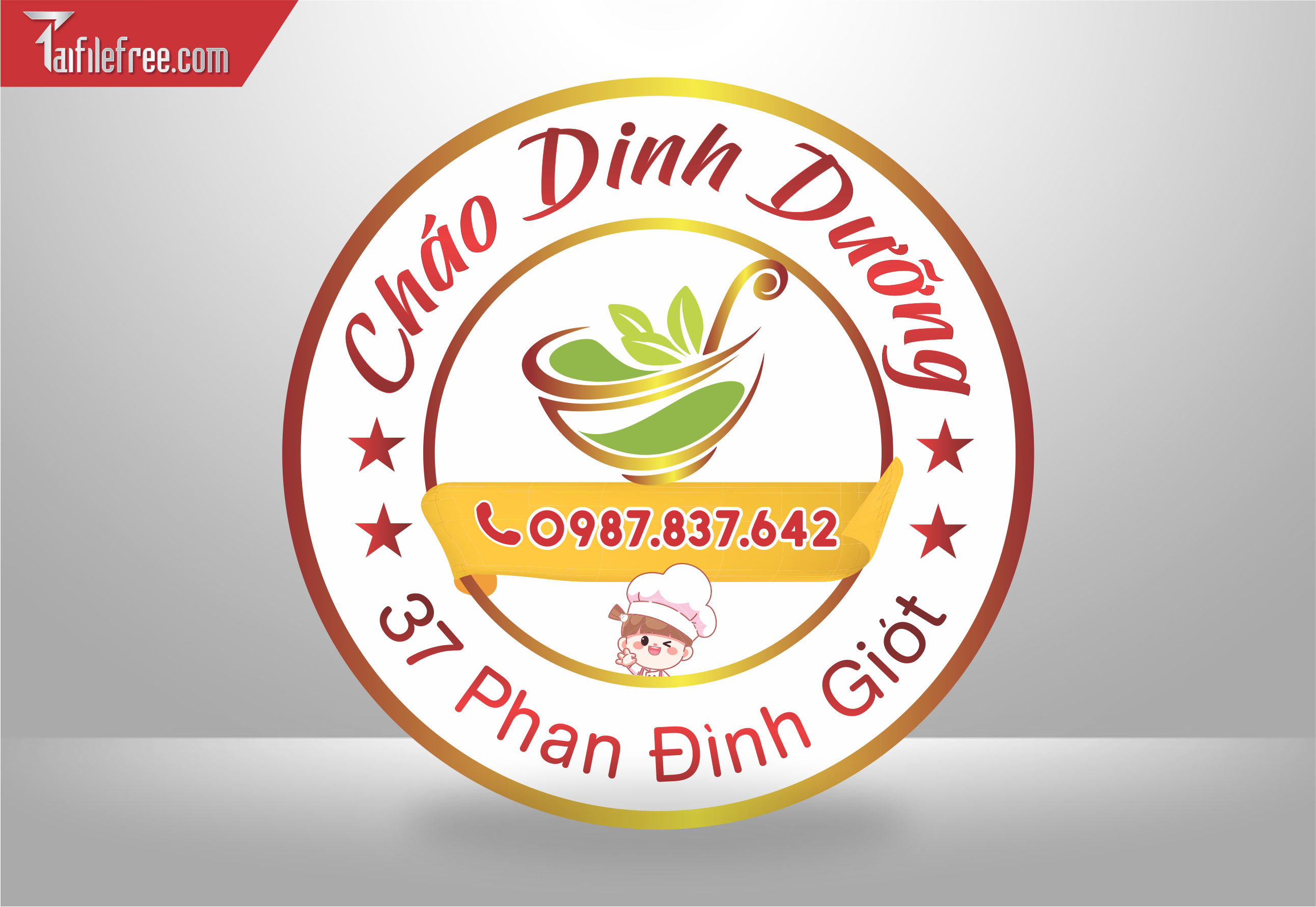 Logo Cháo Dinh Dưỡng LG02