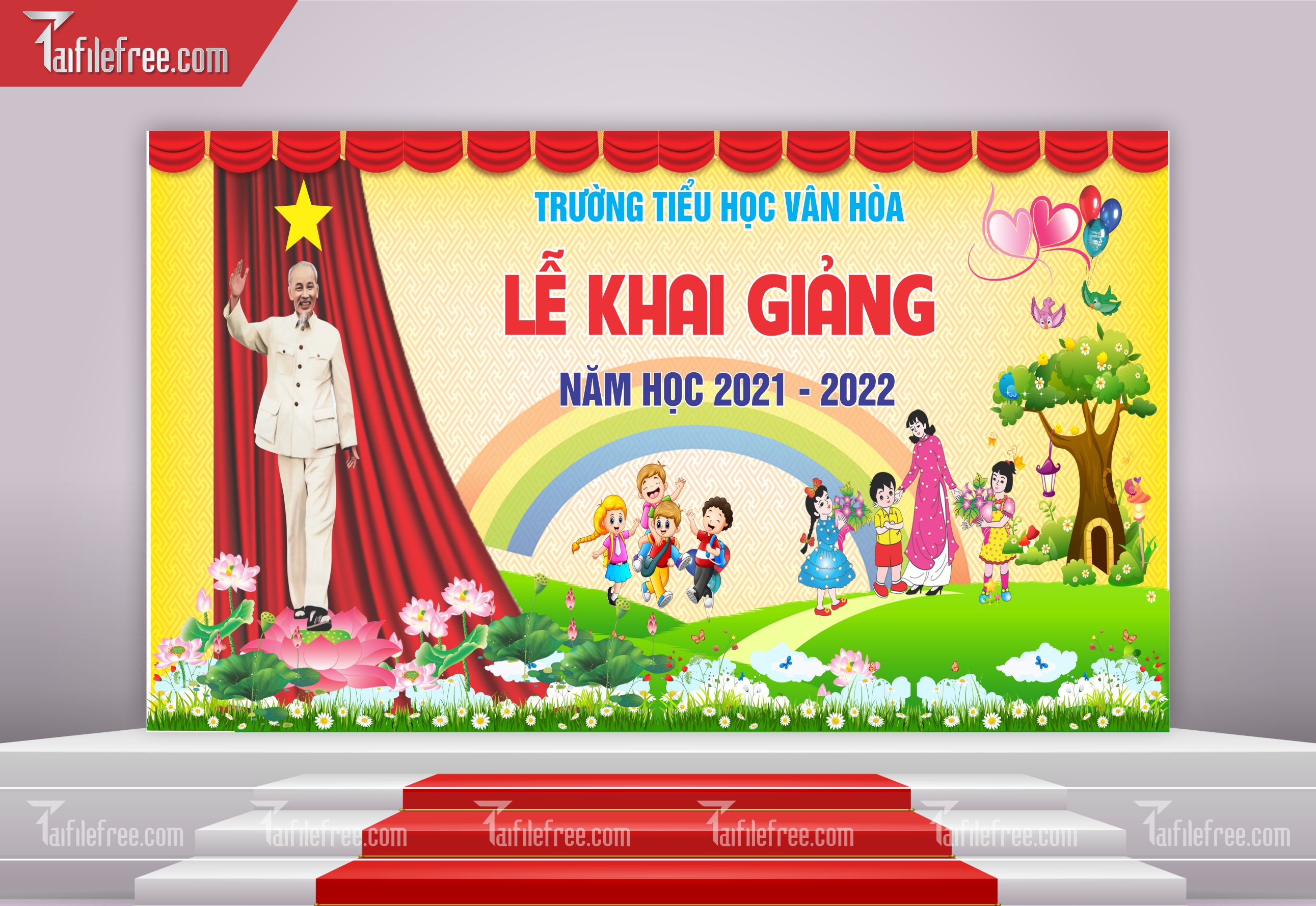 Maket Lễ Khai Giảng Năm Học_LG03