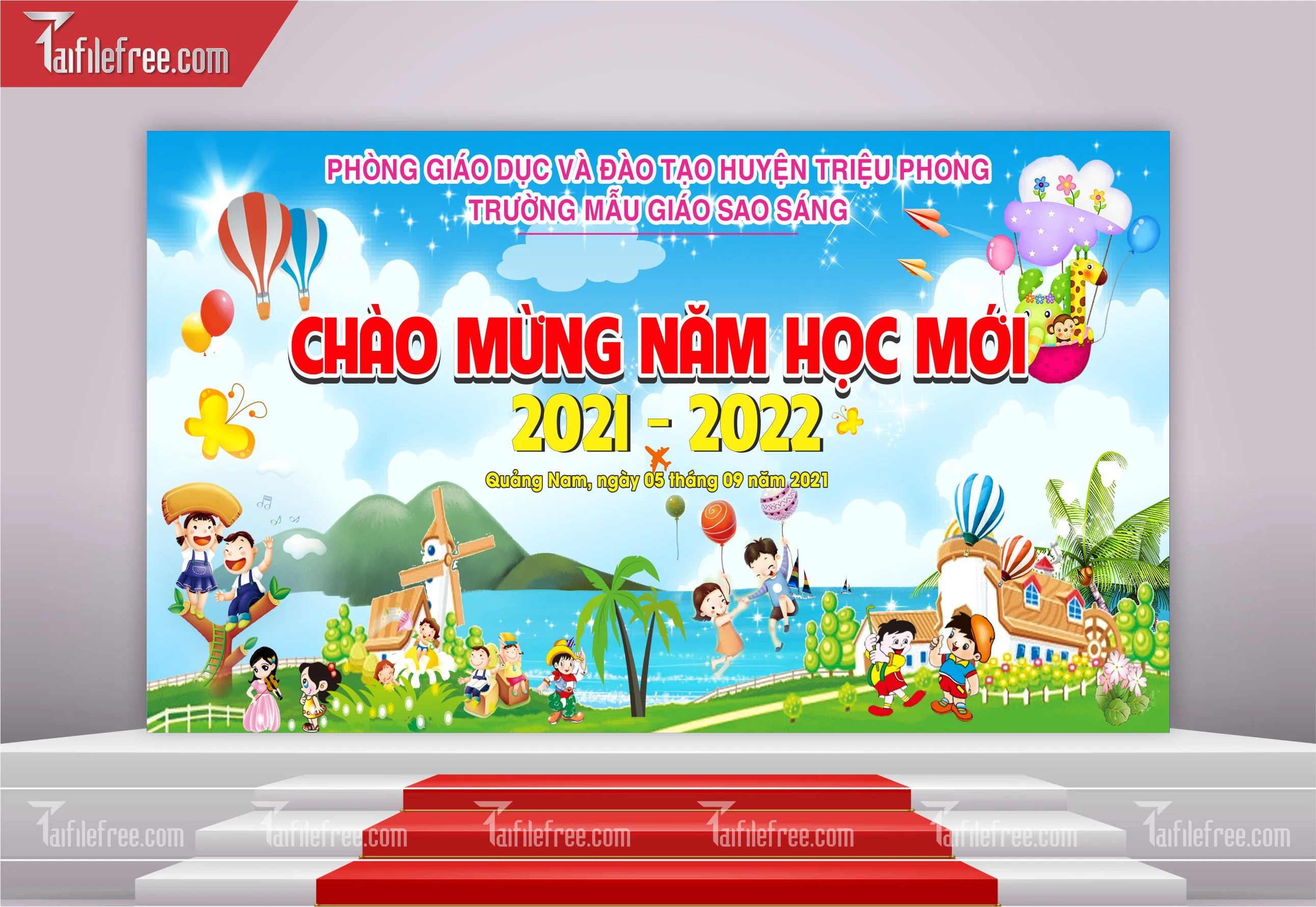 Maket Lễ Khai Giảng Năm Học_LG07