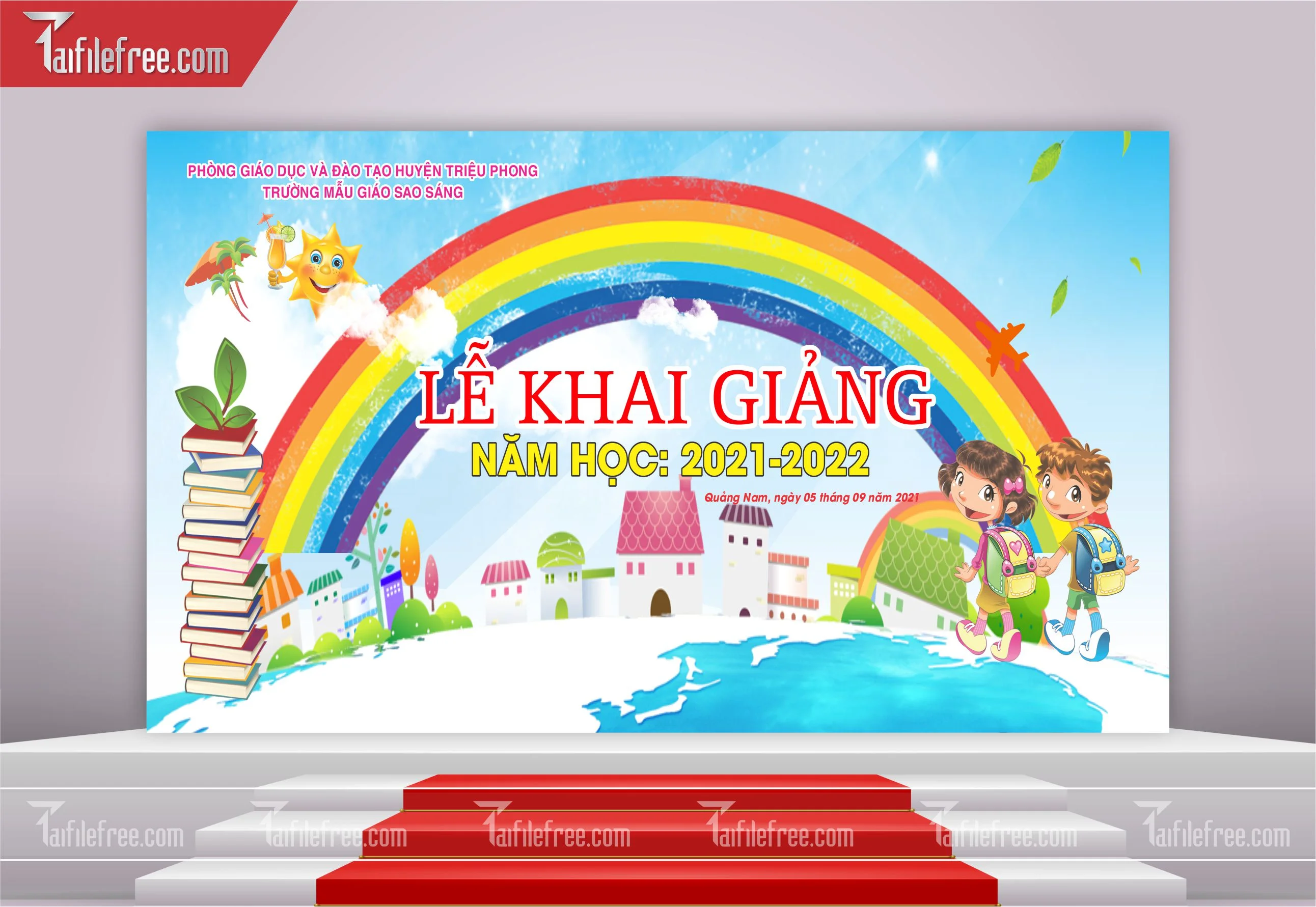 Maket Lễ Khai Giảng Năm Học_LG09