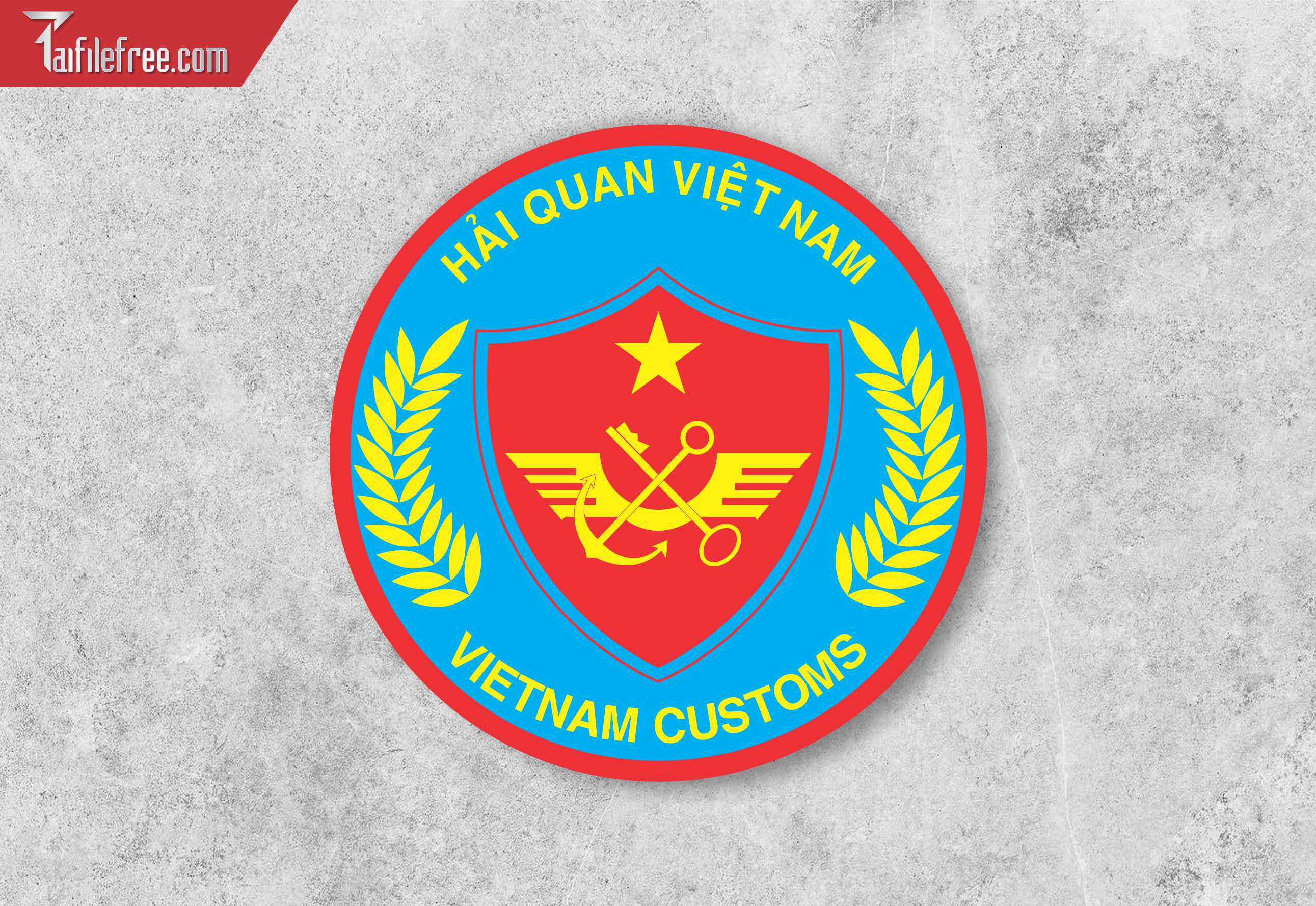 Vector Logo Hải Quan Việt Nam_LG100