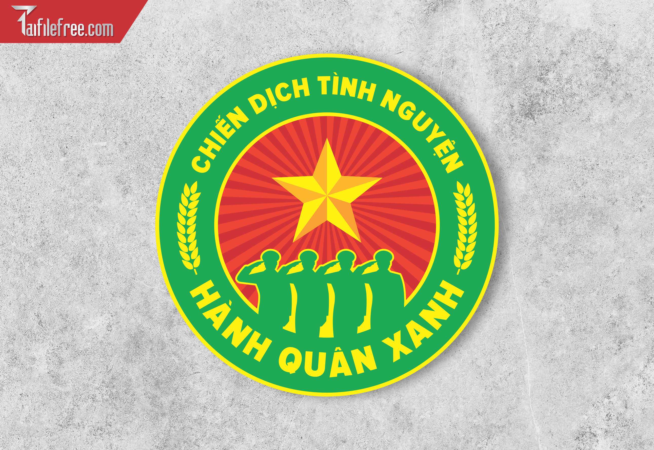 Vector Logo Chiến Dịch Tình Nguyện Hành Quân Xanh_LG102