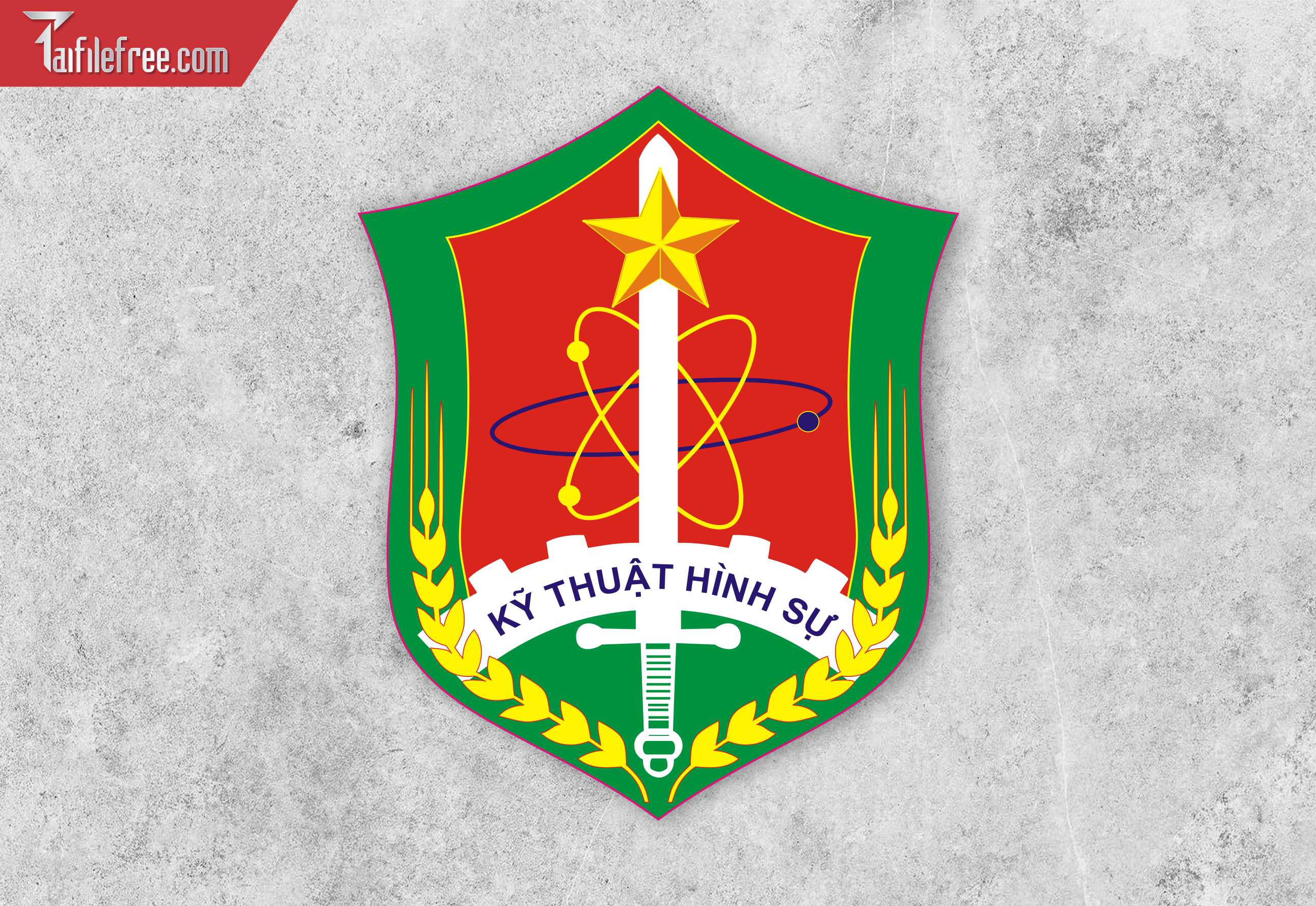 Vector Logo Kỹ Thuật Hình Sự_LG112