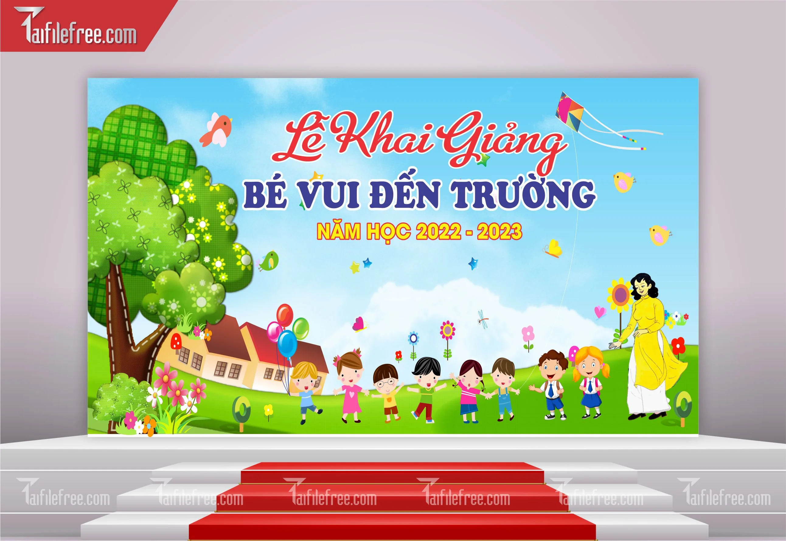 Maket Lễ Khai Giảng Năm Học_LG12