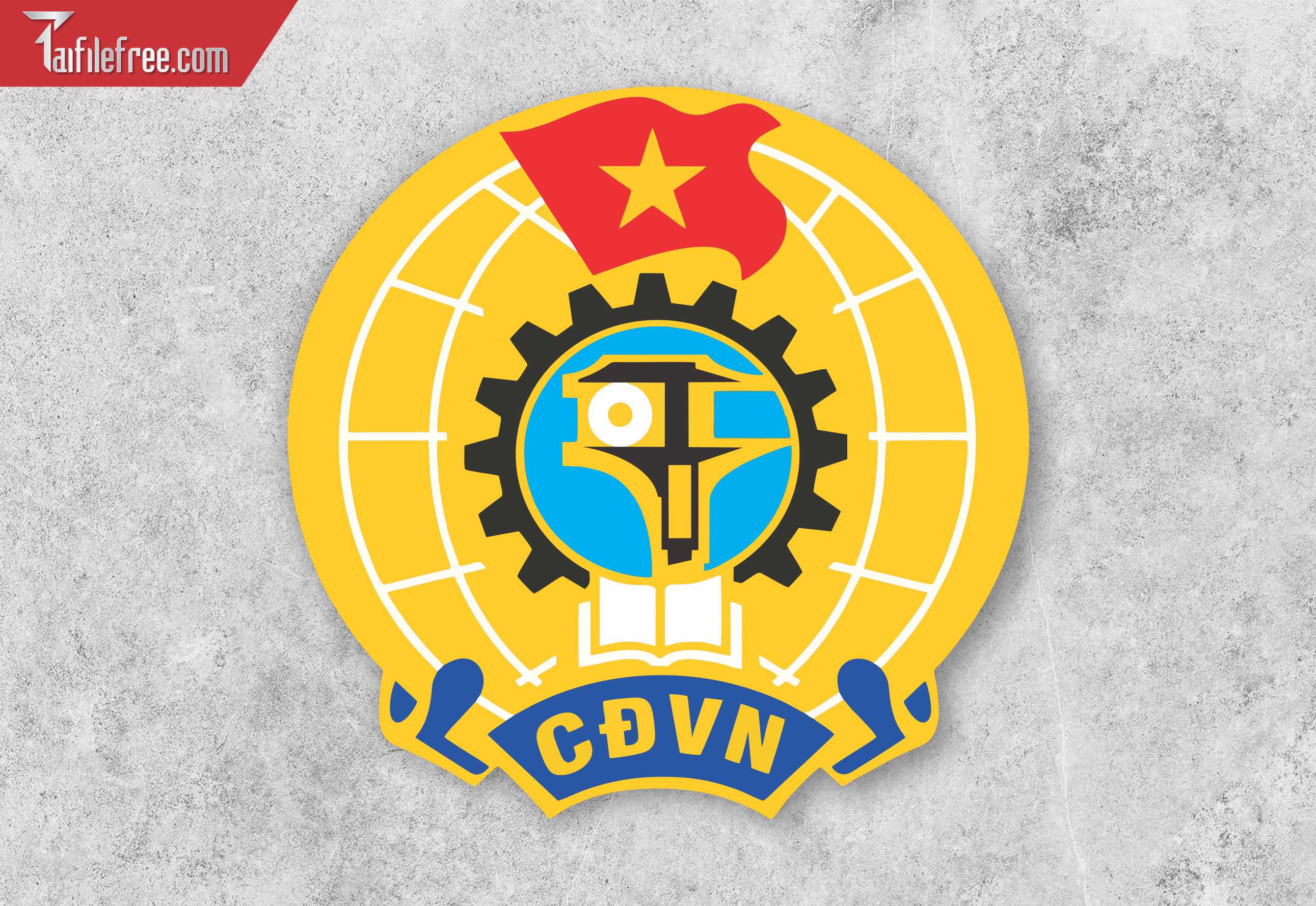 Vector Logo Công Đoàn Việt Nam_LG120