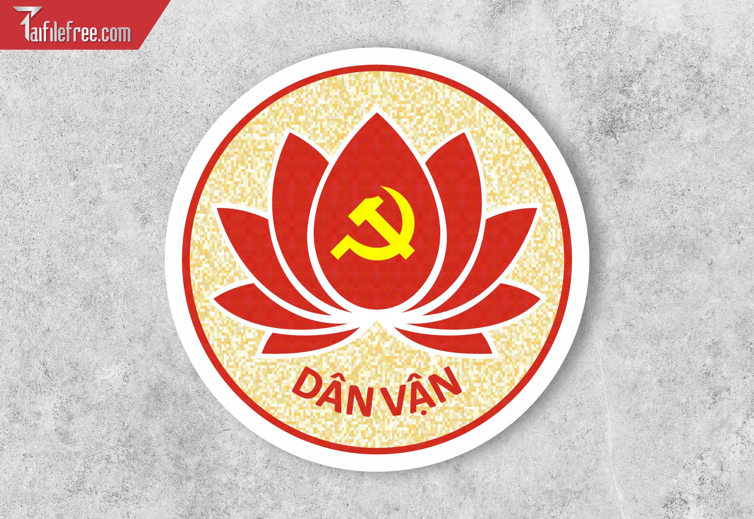 Vector Logo Logo Ban Dân vận Trung ương ĐCSVN_LG121