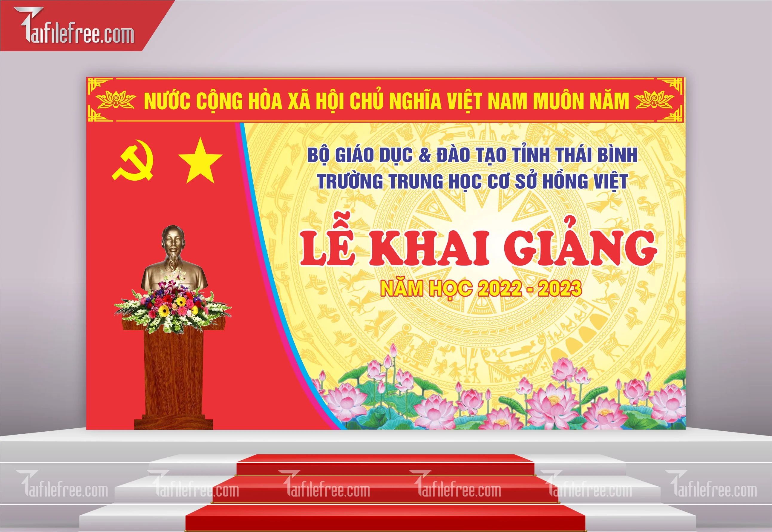 Maket Lễ Khai Giảng Năm Học_LG13