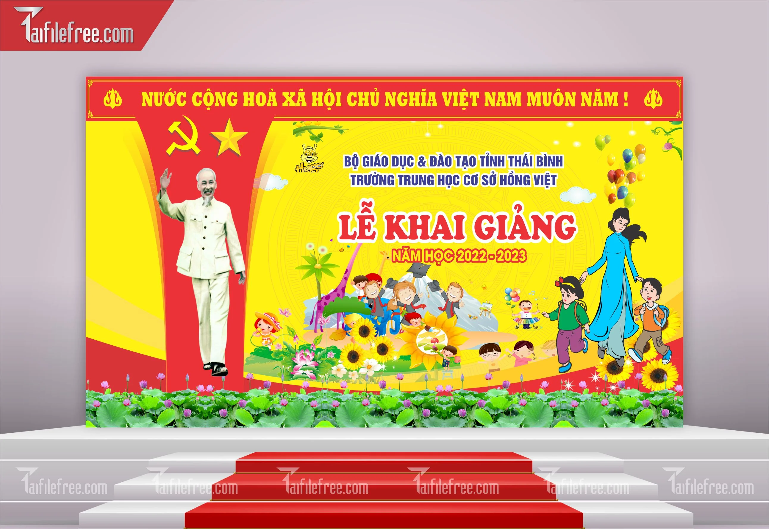 Maket Lễ Khai Giảng Năm Học_LG17