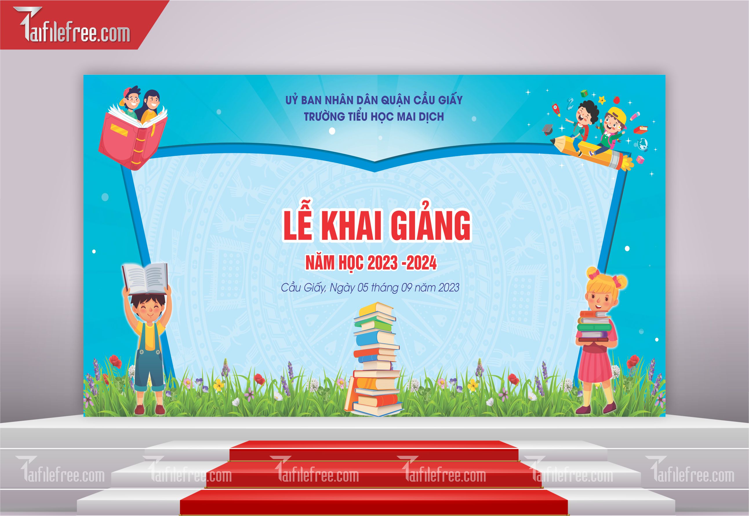Maket Lễ Khai Giảng Năm Học_LG18