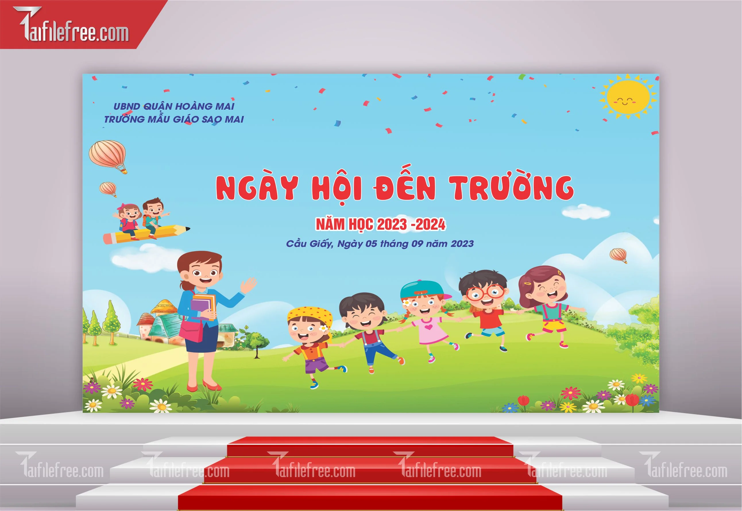 Maket Lễ Khai Giảng Năm Học_LG19