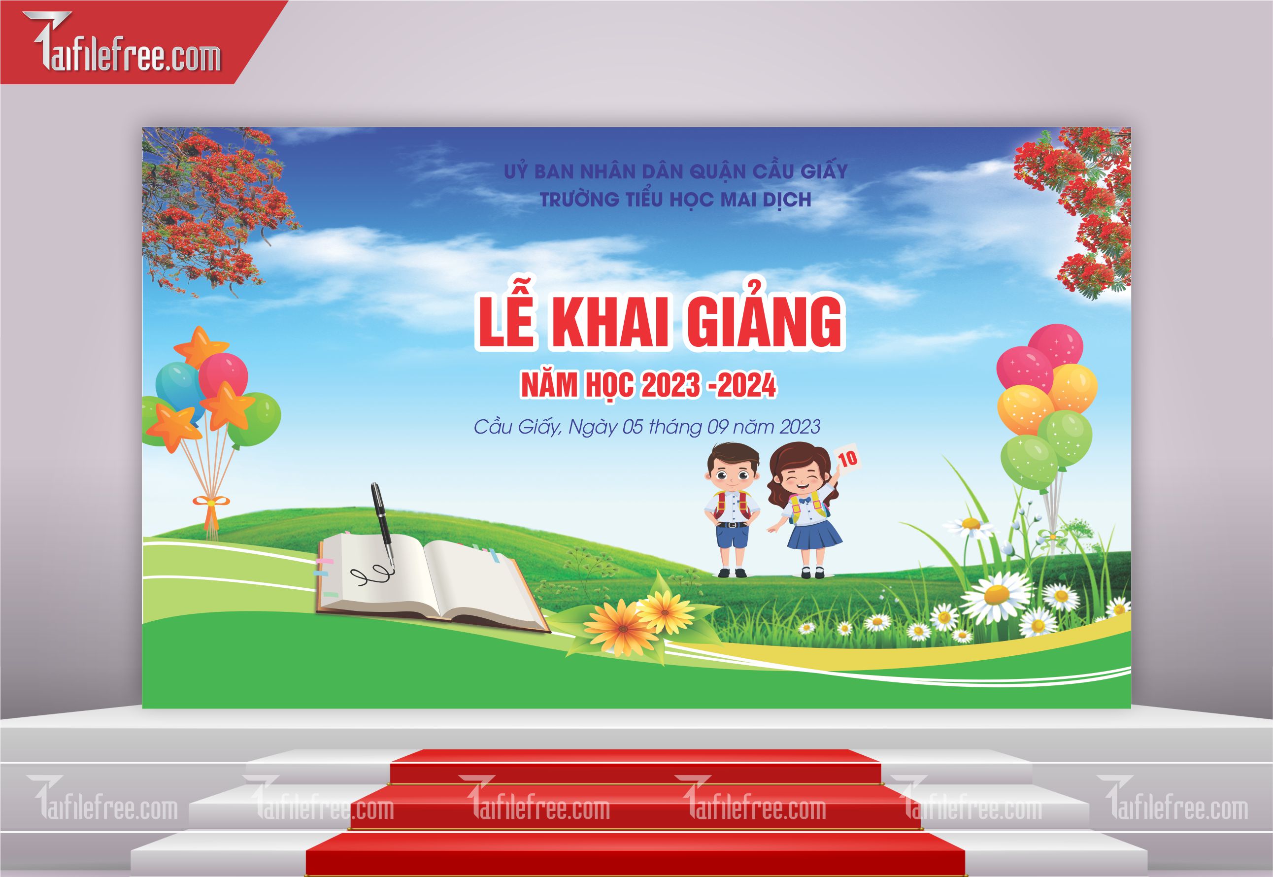 Maket Lễ Khai Giảng Năm Học_LG20