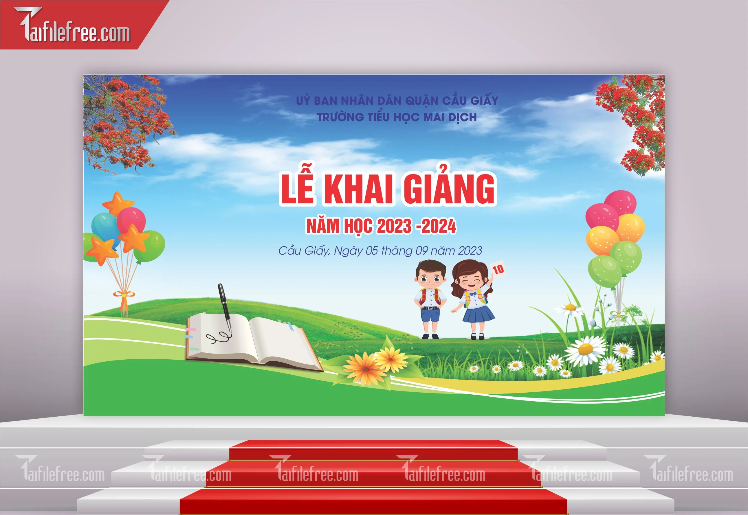 Maket Lễ Khai Giảng Năm Học_LG20