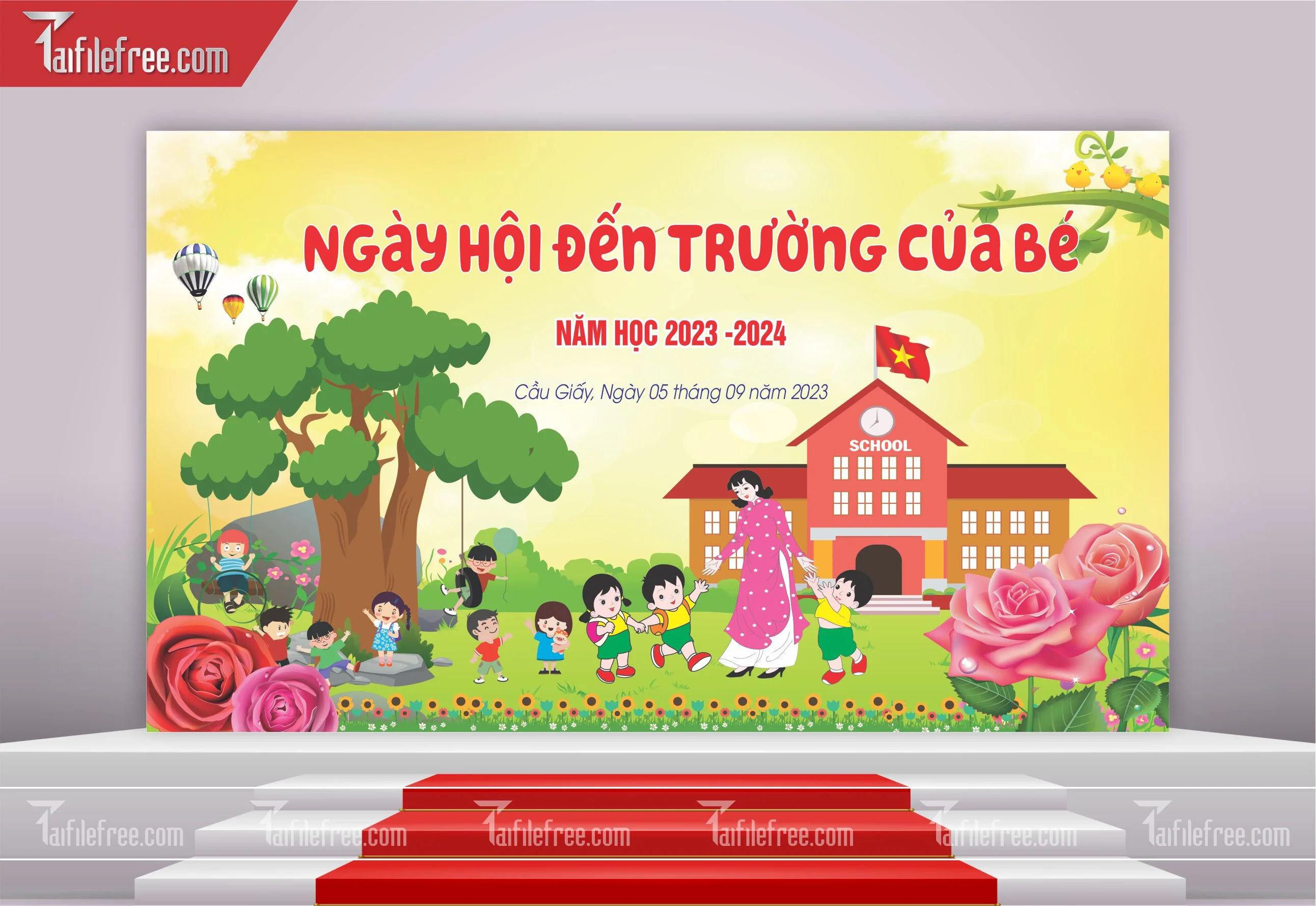 Maket Lễ Khai Giảng Năm Học_LG22