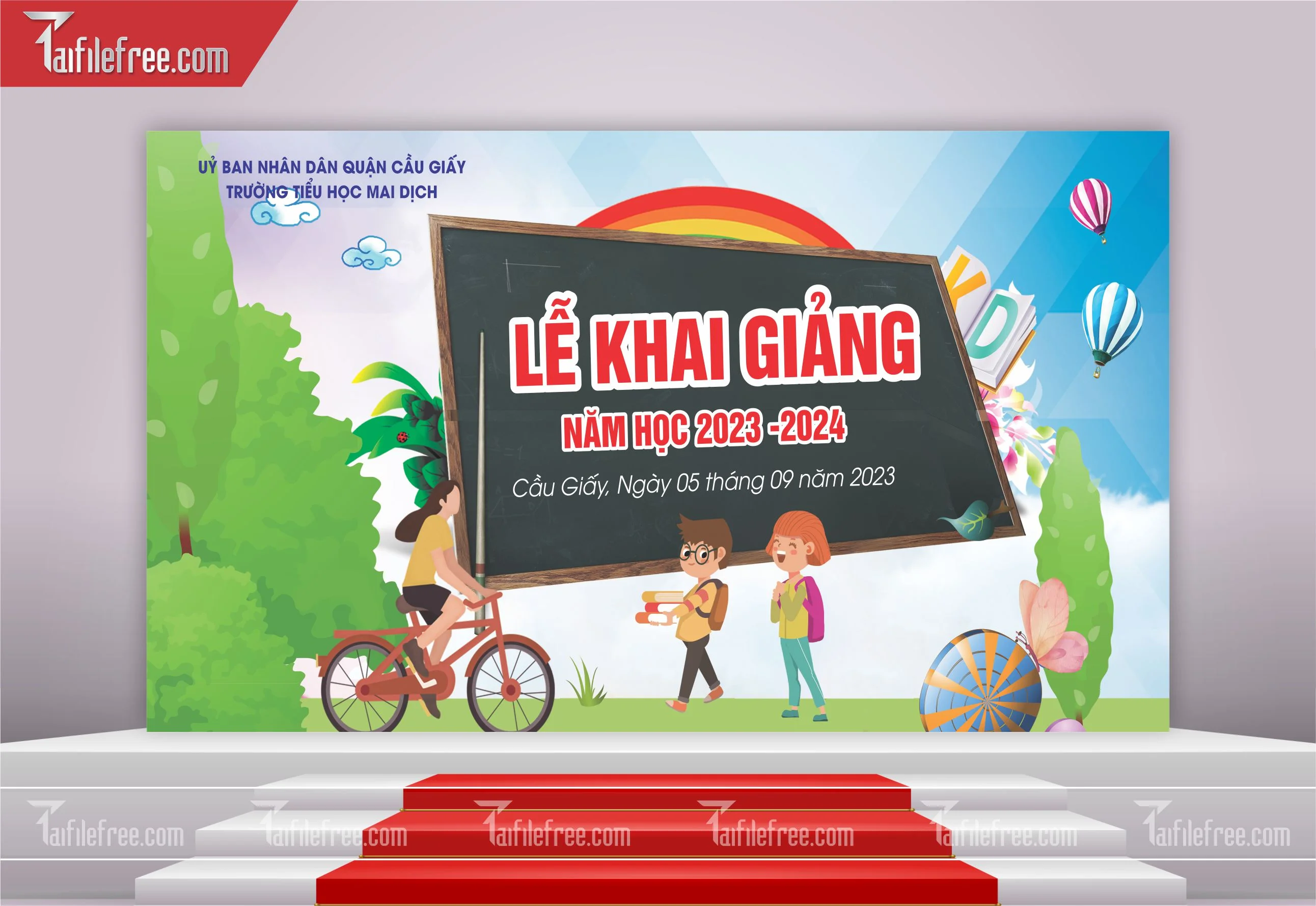 Maket Lễ Khai Giảng Năm Học_LG23