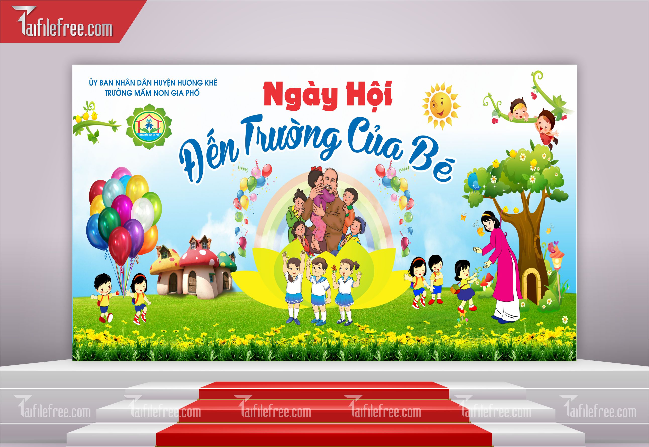Maket Lễ Khai Giảng Năm Học_LG24