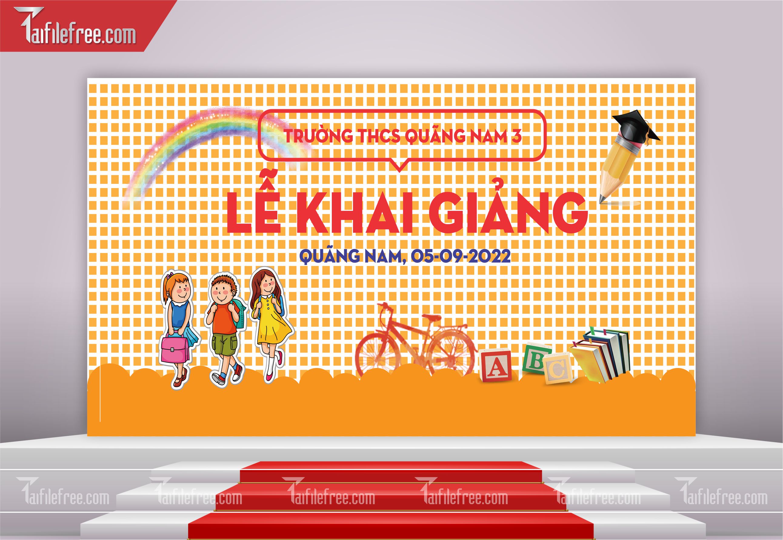 Maket Lễ Khai Giảng Năm Học_LG27