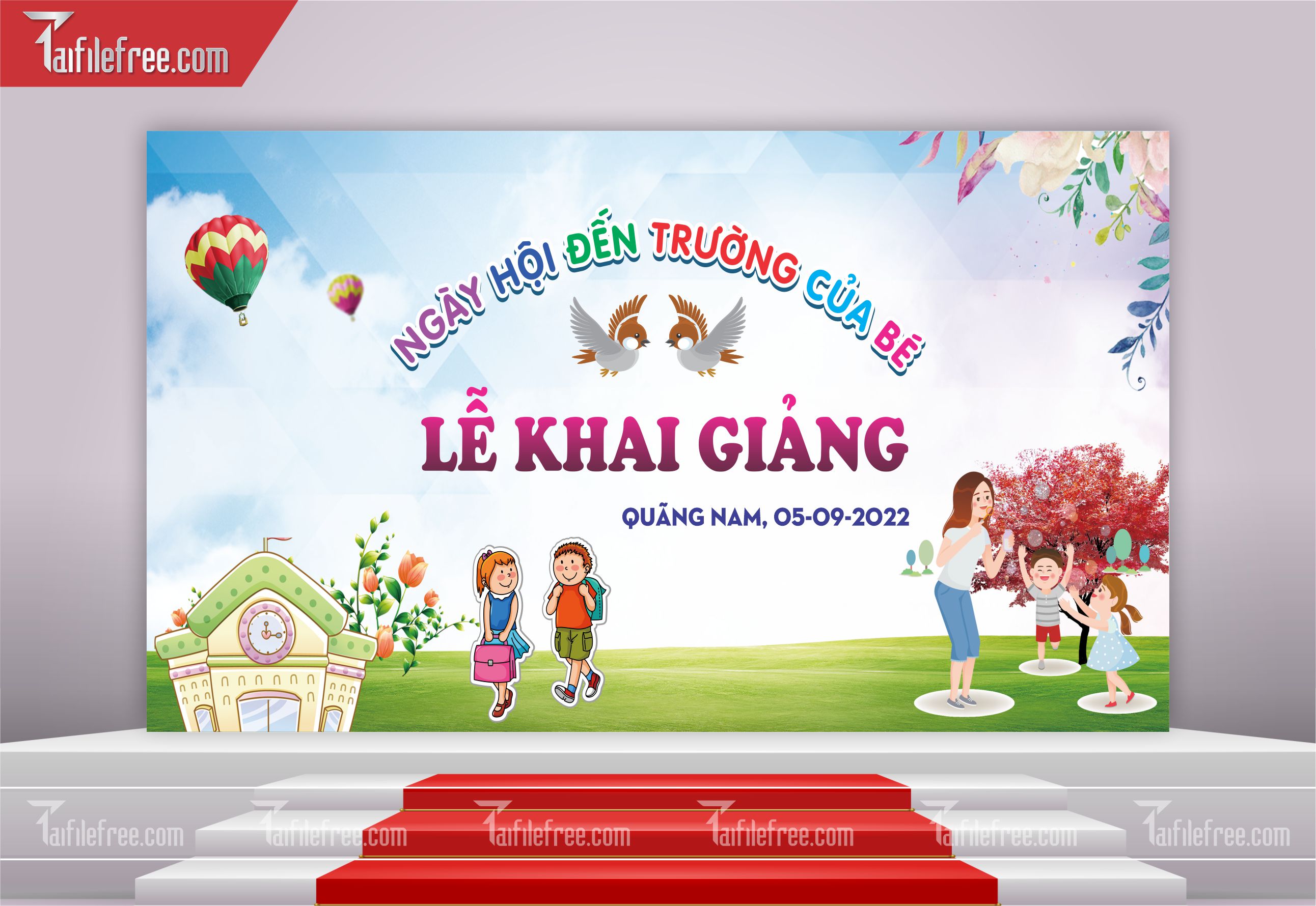 Maket Lễ Khai Giảng Năm Học_LG28