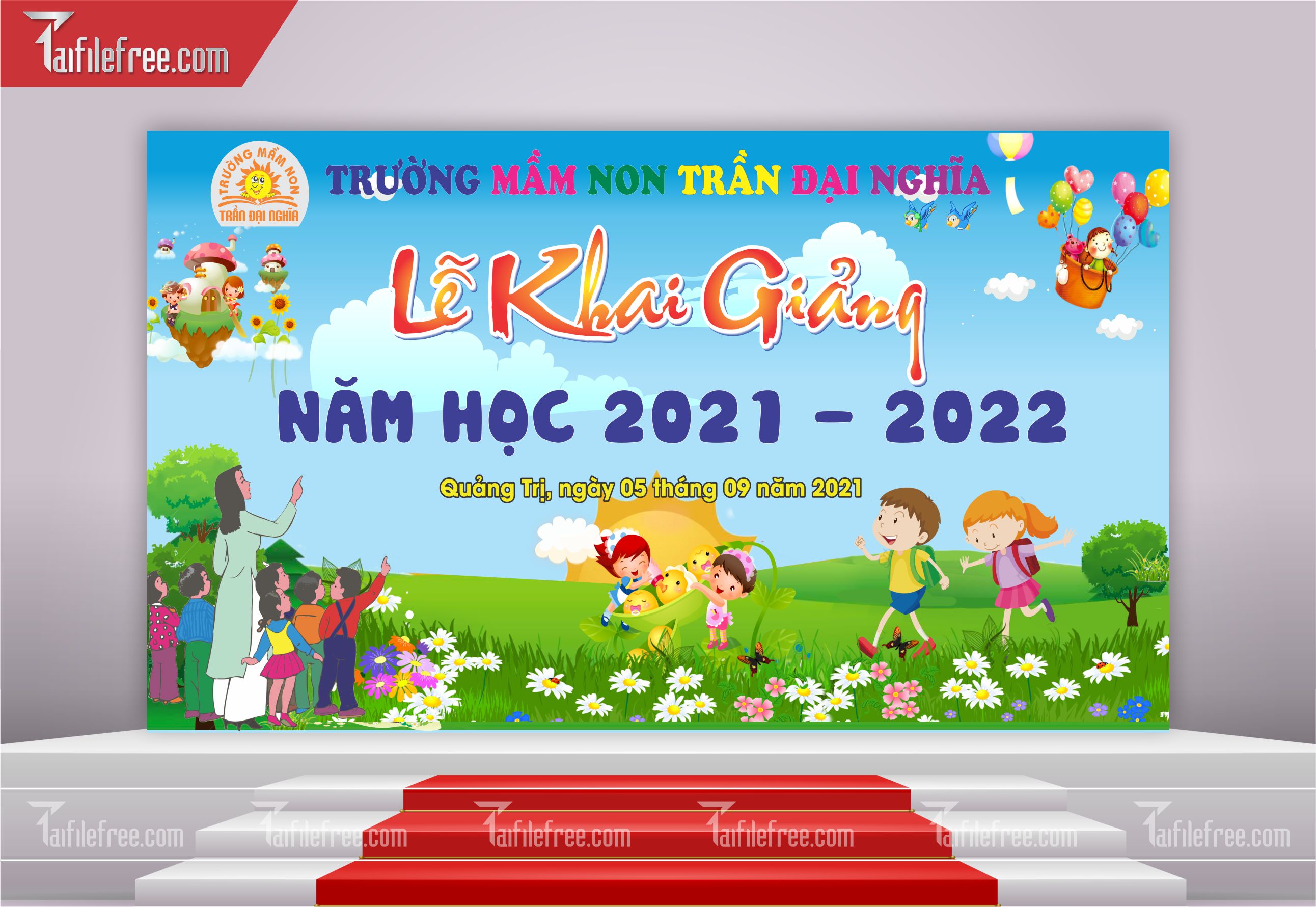 Maket Lễ Khai Giảng Năm Học_LG33