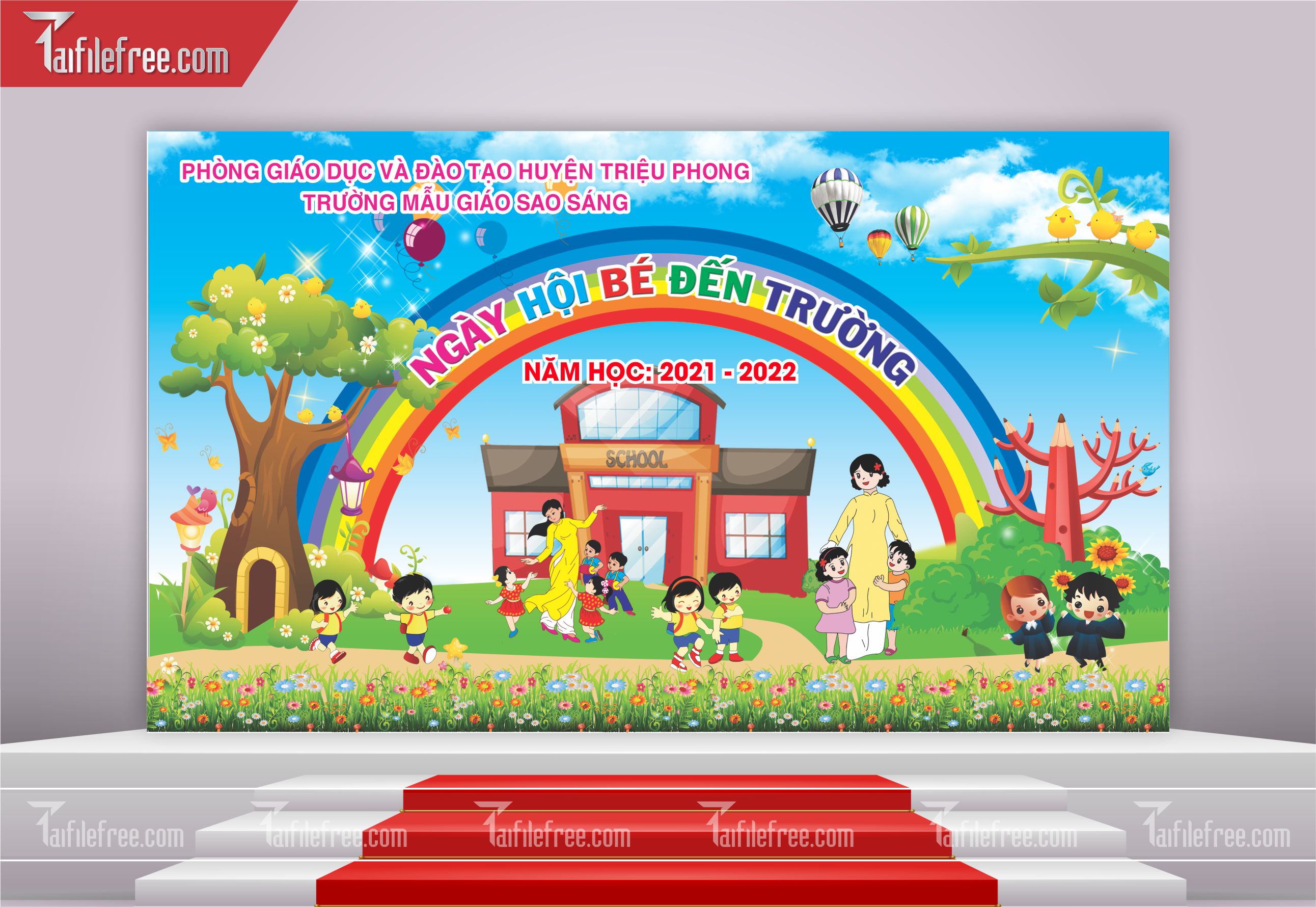 Maket Lễ Khai Giảng Năm Học_LG36