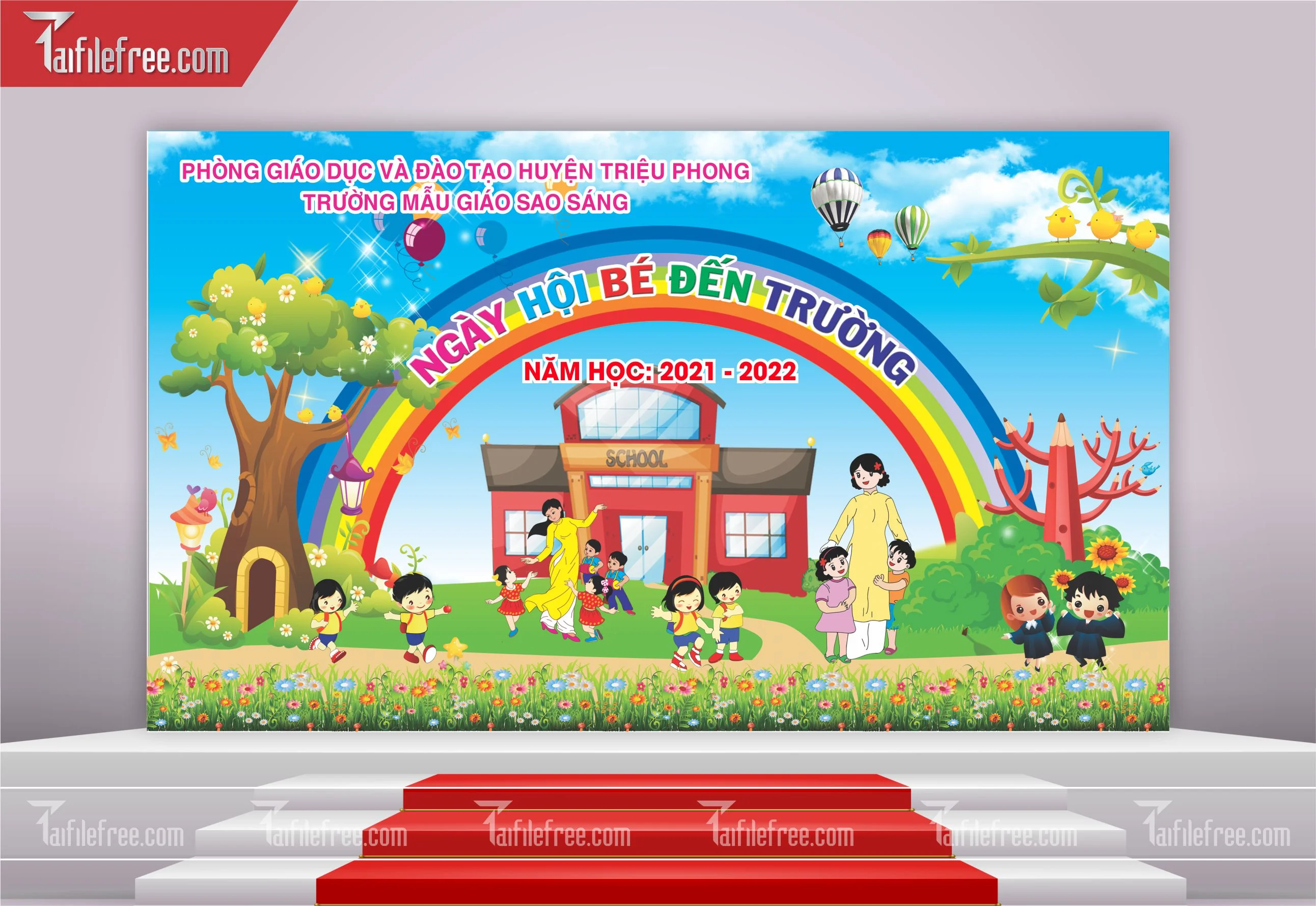 Maket Lễ Khai Giảng Năm Học_LG36