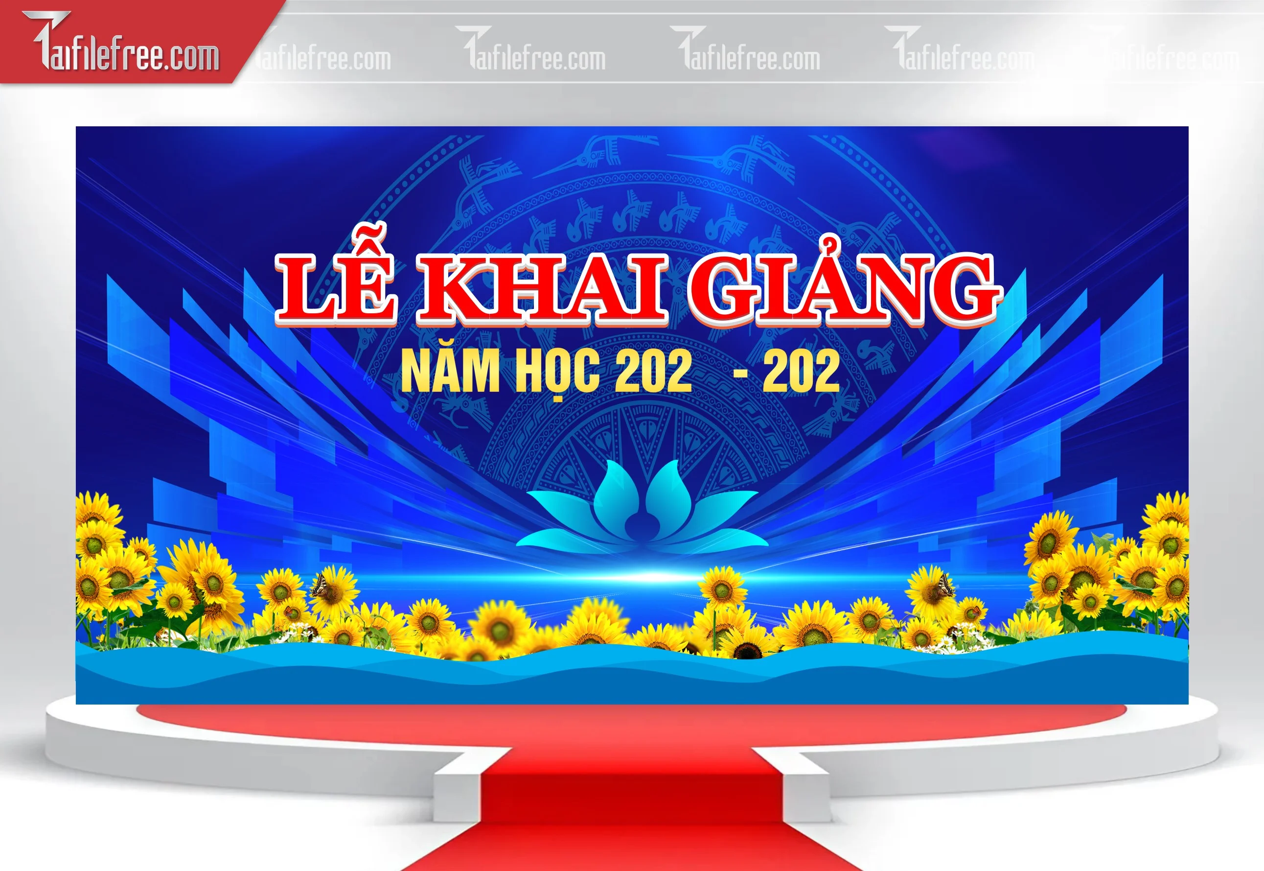 Maket, Background Lễ Khai Giảng Năm Học_LG45