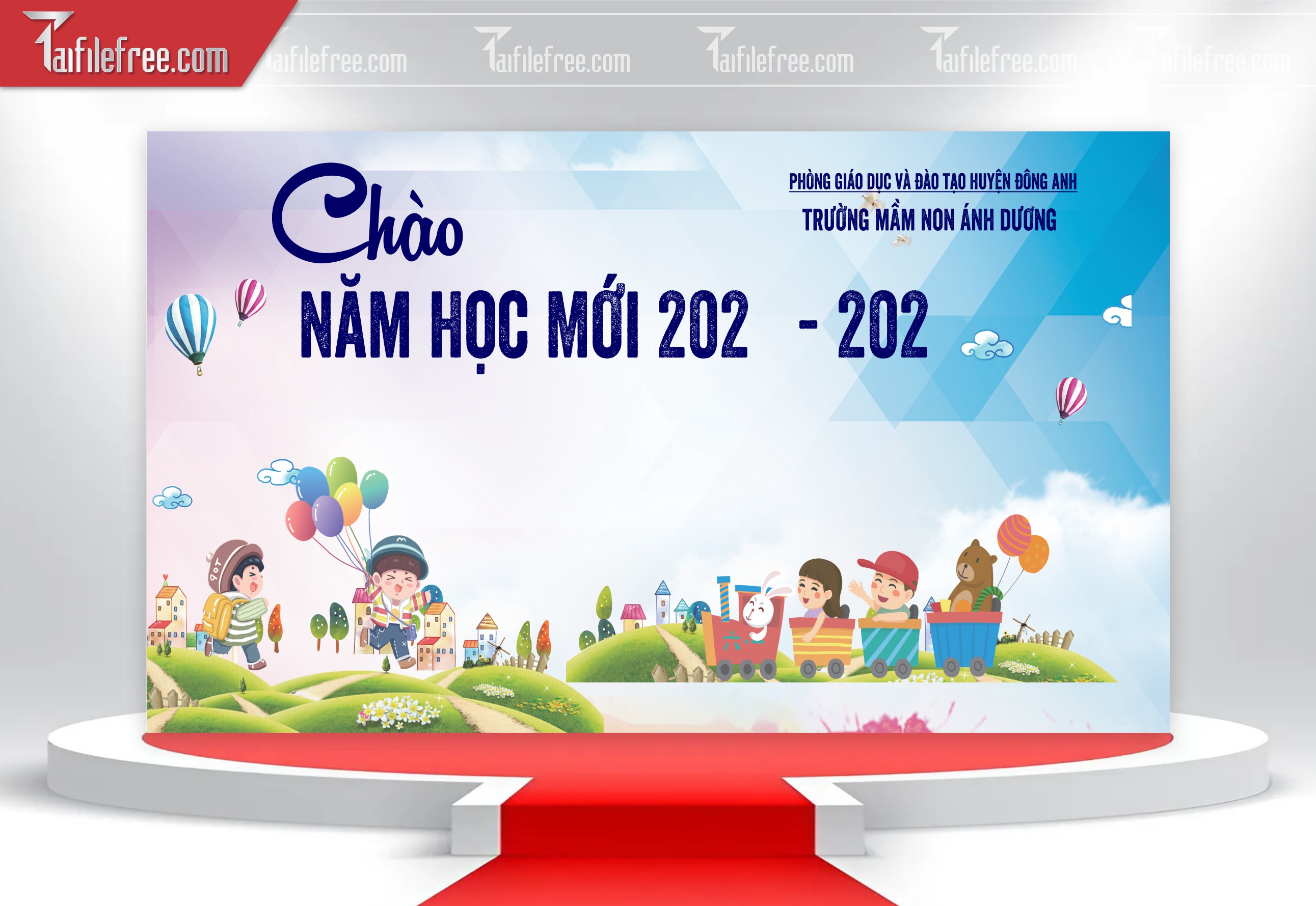 Maket, Background Lễ Khai Giảng Năm Học_LG50