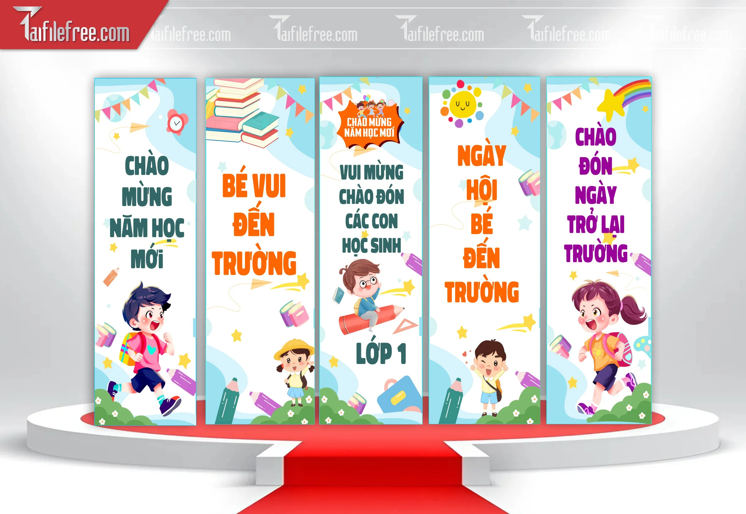 Maket, Background Lễ Khai Giảng Năm Học_LG57