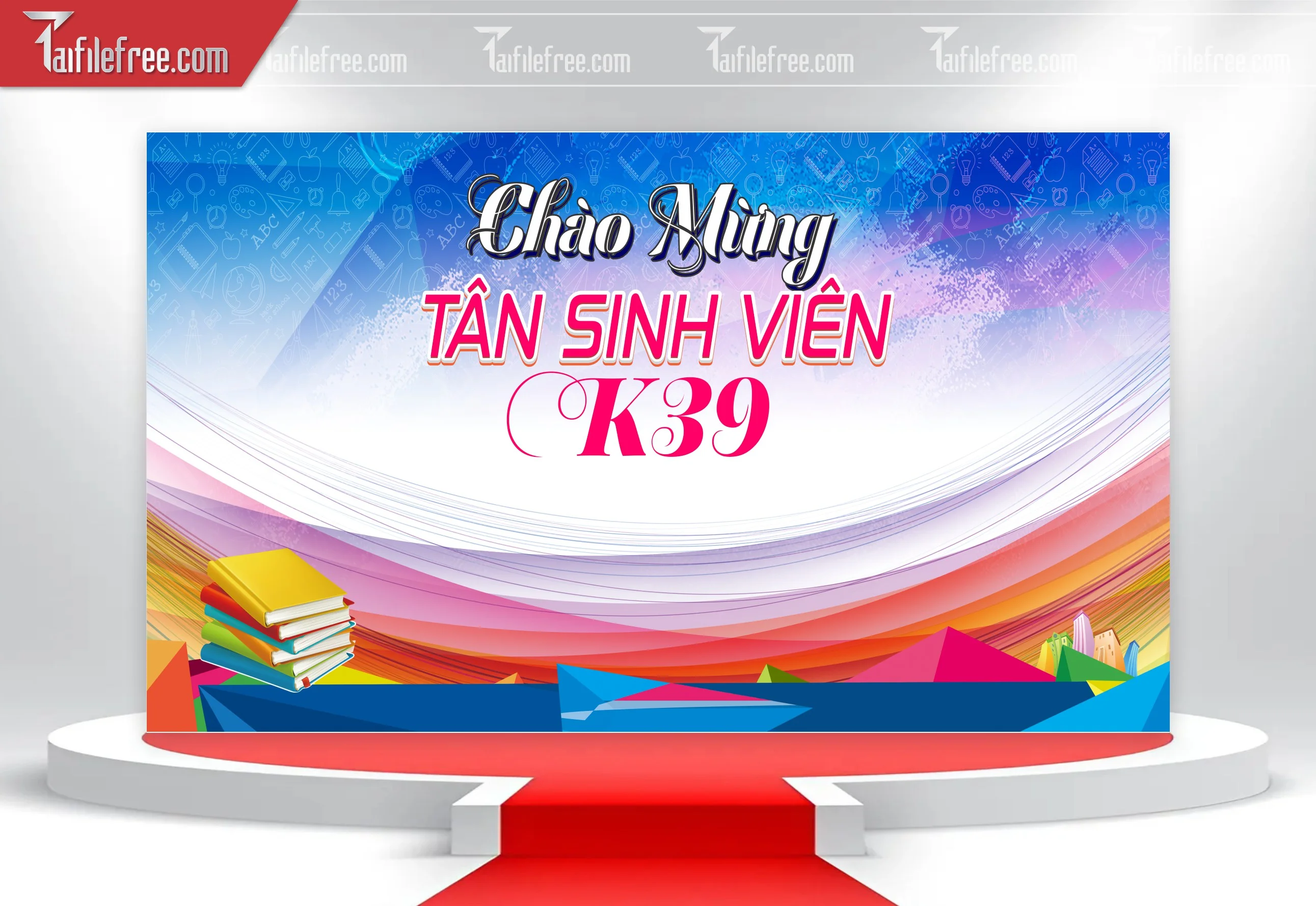 Maket, Background Lễ Khai Giảng Năm Học_LG58