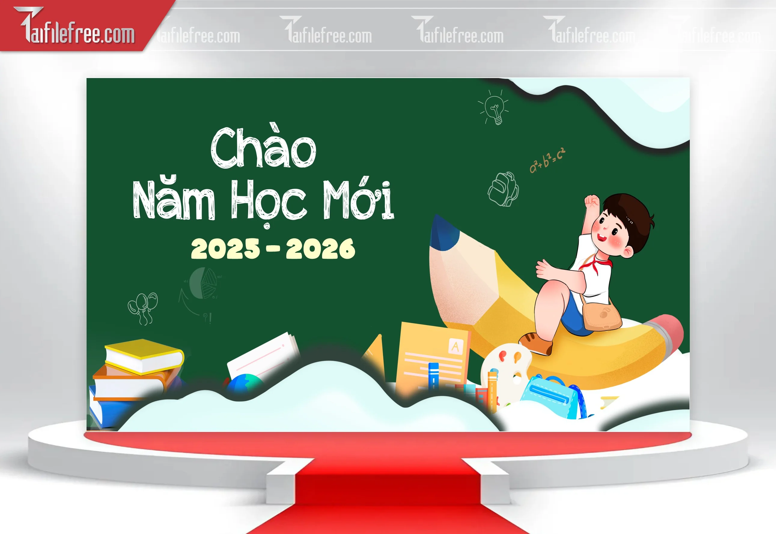 Maket, Background Lễ Khai Giảng Năm Học_LG59