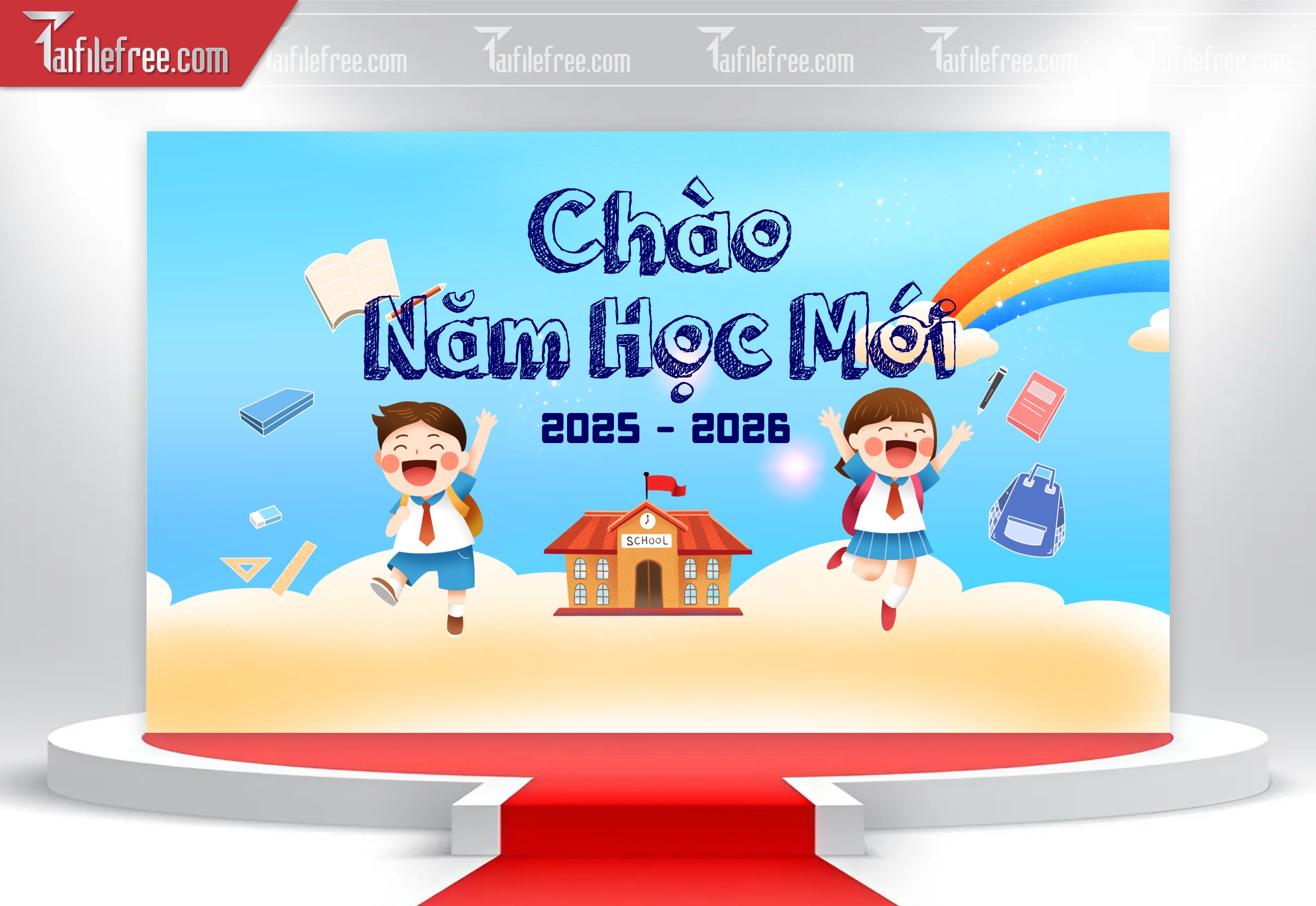 Maket, Background Lễ Khai Giảng Năm Học_LG60